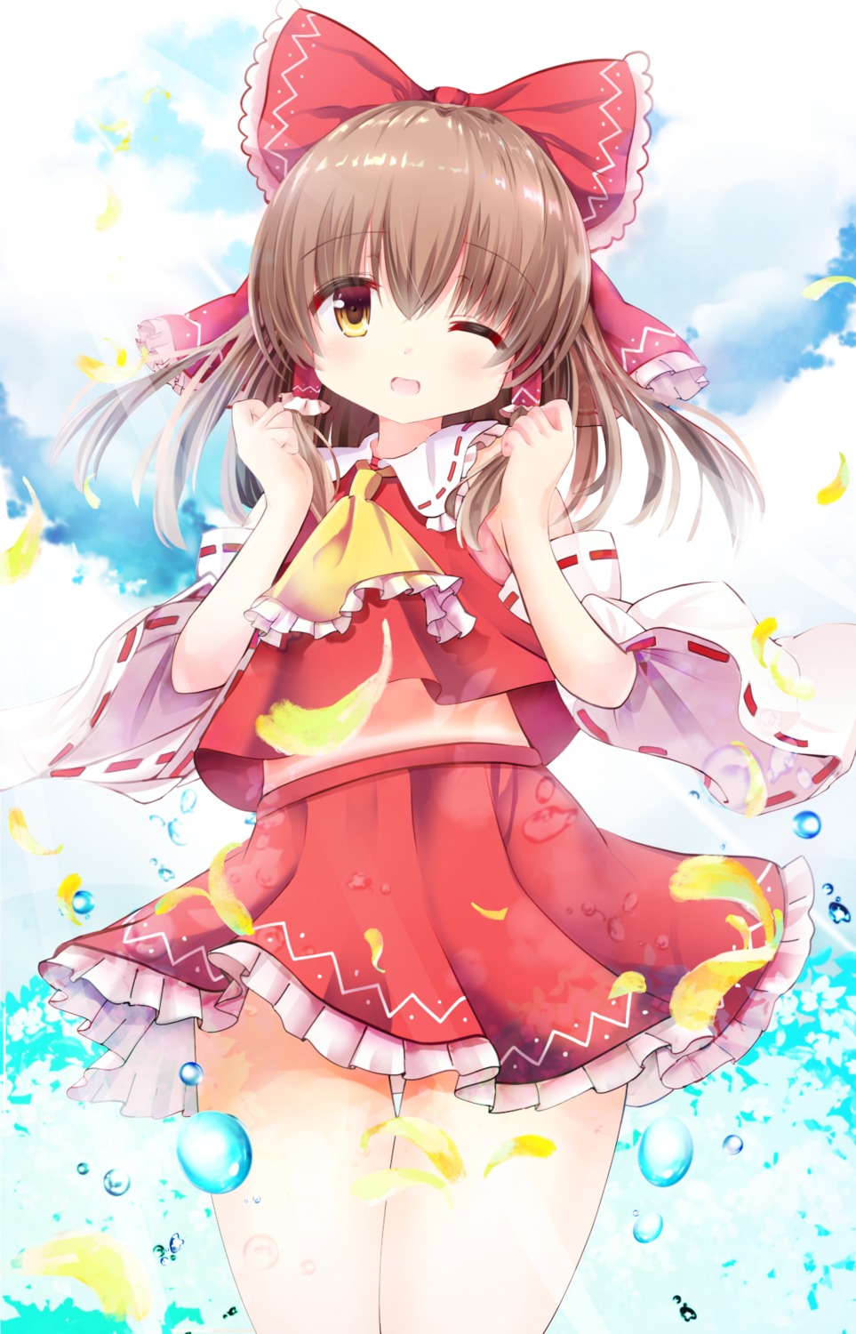 hakurei_reimu, kotoriifu, miko, touhou