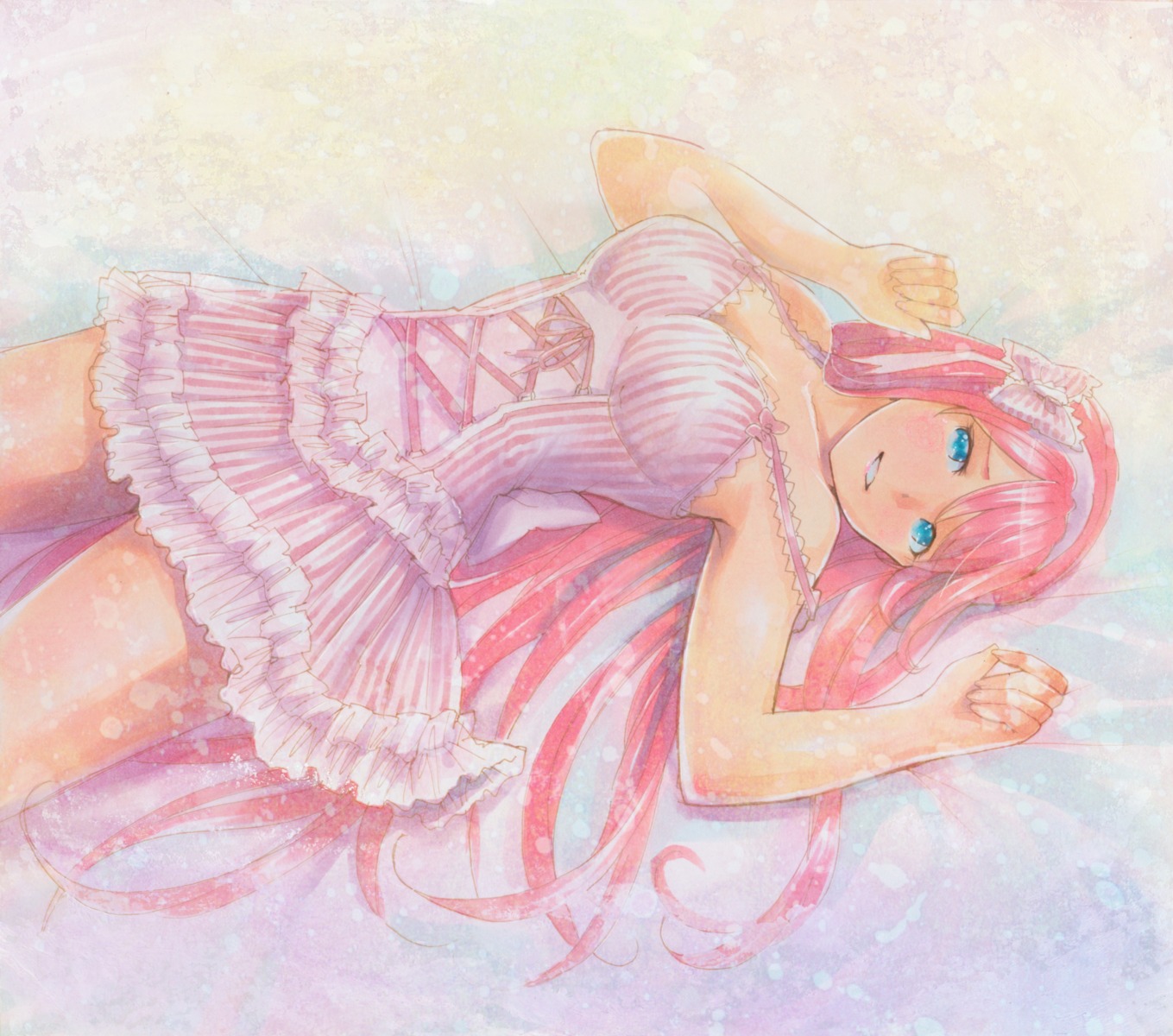 cleavage, dress, mayo_riyo, megurine_luka, vocaloid