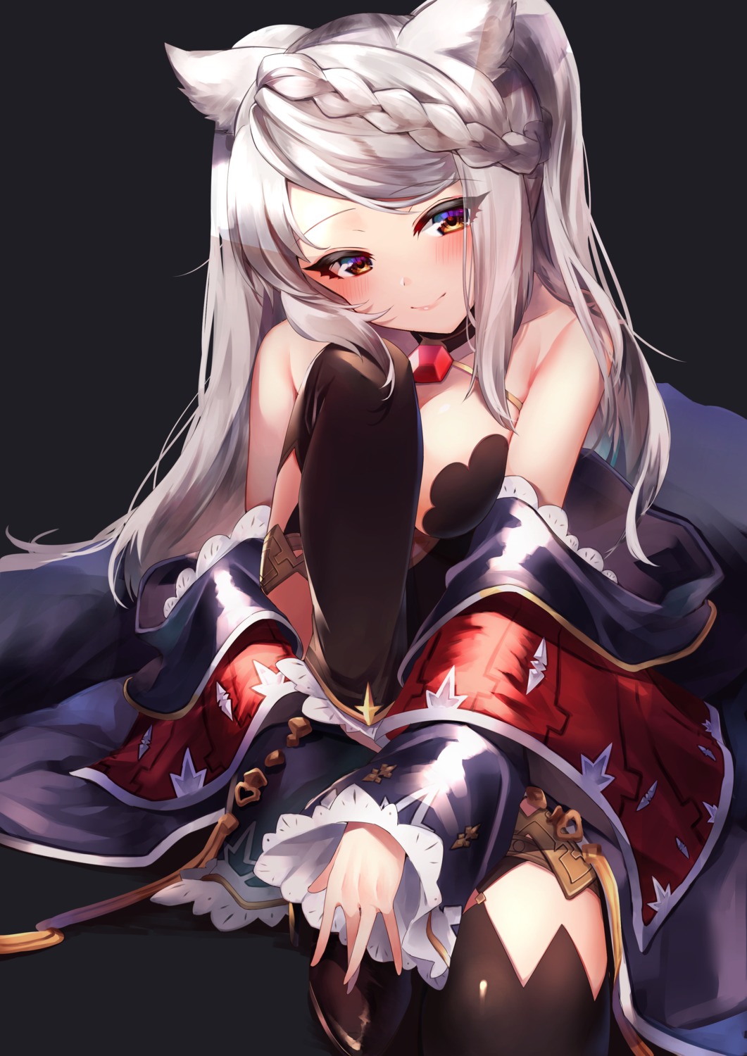 40_(0f0urw), animal_ears, fraux, granblue_fantasy, thighhighs