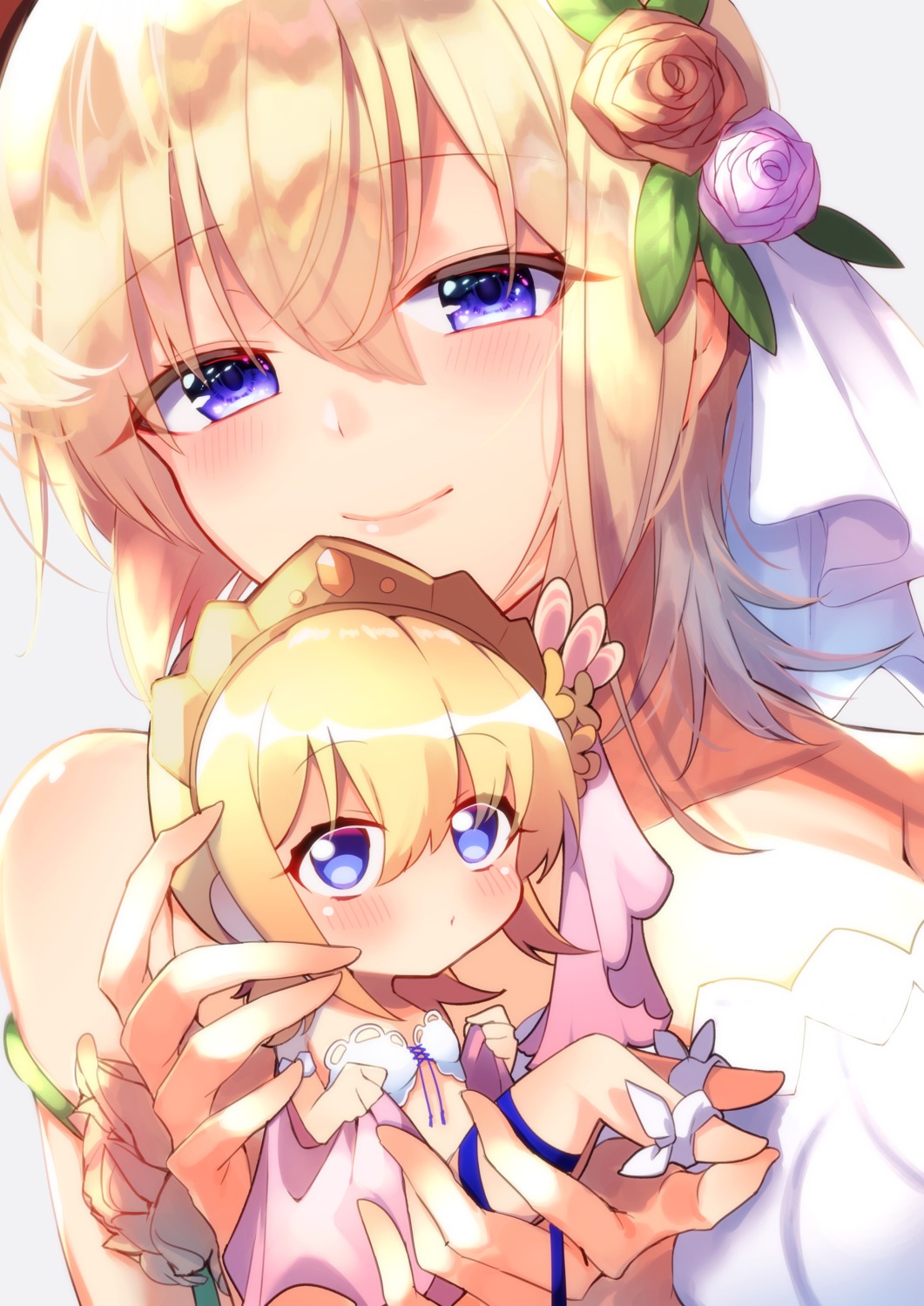 40_(0f0urw), bikini, chibi, europa_(granblue_fantasy), feet, granblue_fantasy, swimsuits