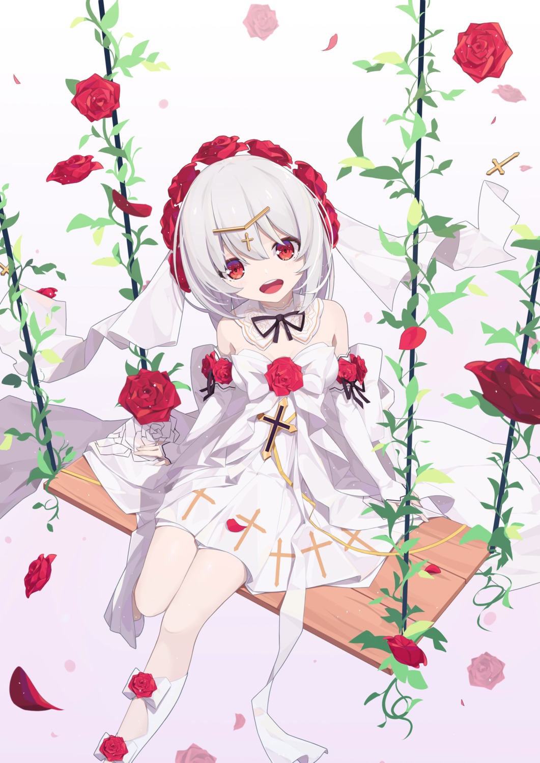 aiee, benghuai_xueyuan, dress, honkai_impact, no_bra, theresa_apocalypse