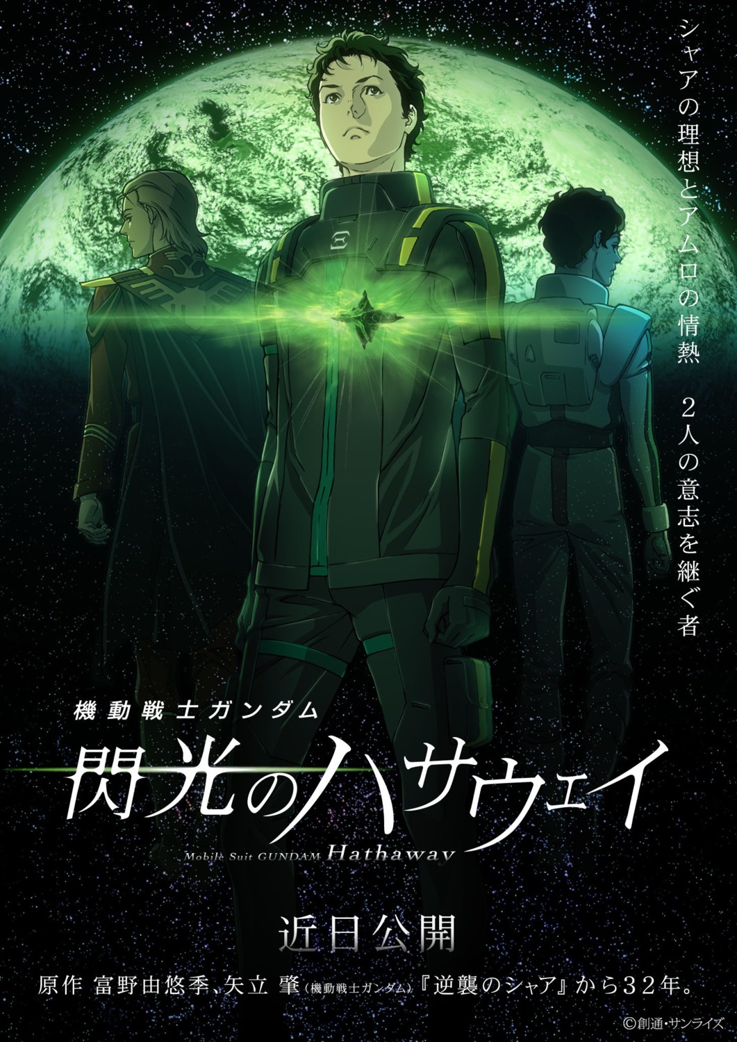 amuro_ray, char_aznable, gundam, gundam_senkou_no_hathaway, hathaway_noa, onda_naoyuki, uniform