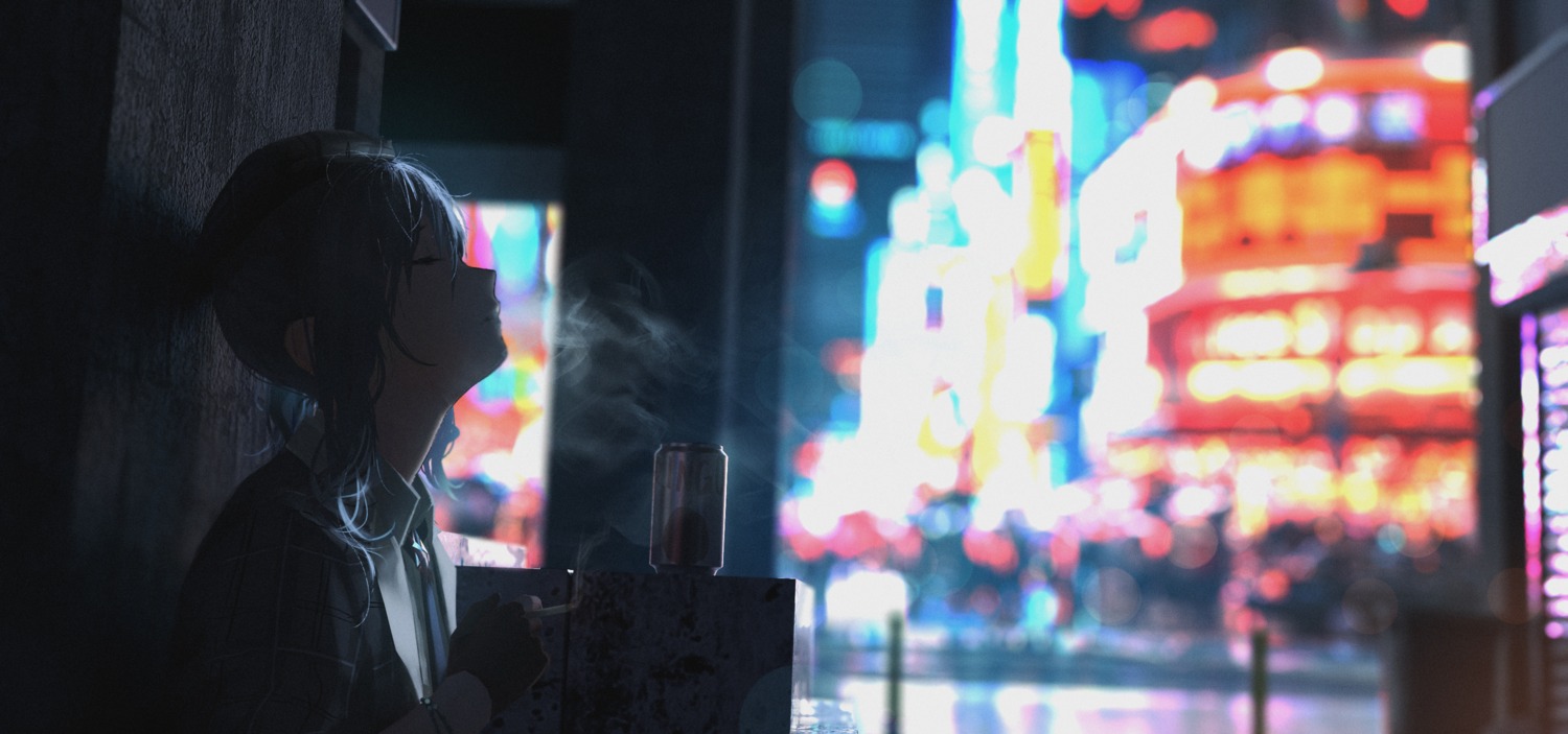 hololive, hoshimachi_suisei, smoking, tacshojosora