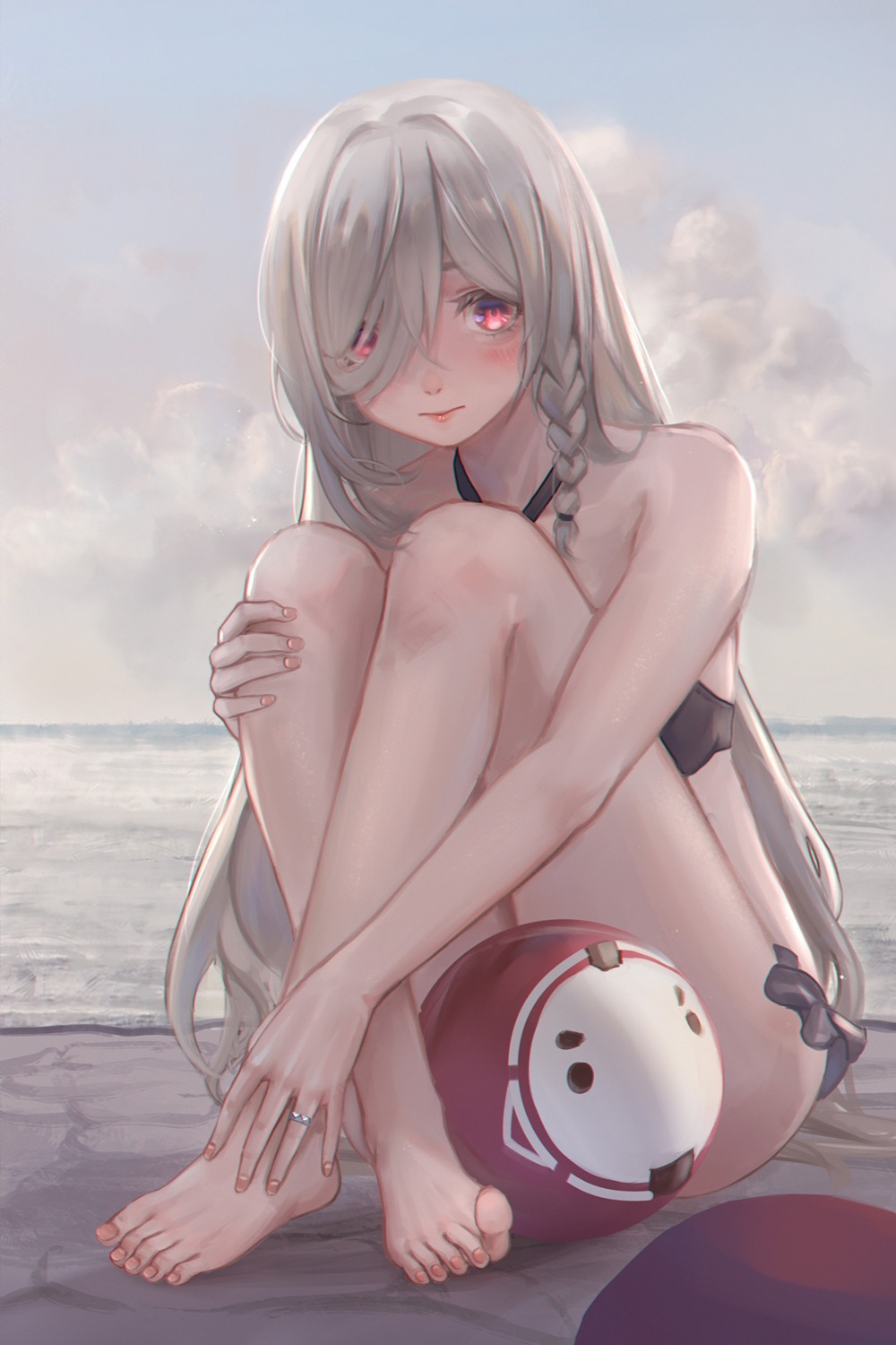 bikini, feet, g36c_(girls_frontline), girls_frontline, swimsuits, xyufsky