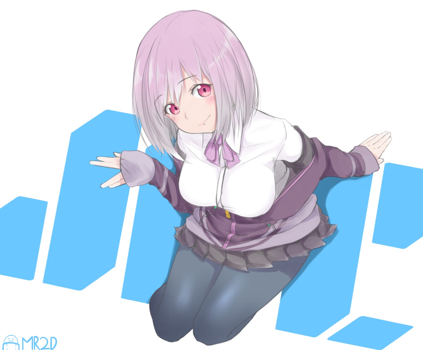 gridman_universe, mr2d, pantyhose, seifuku, shinjou_akane, ssss.gridman