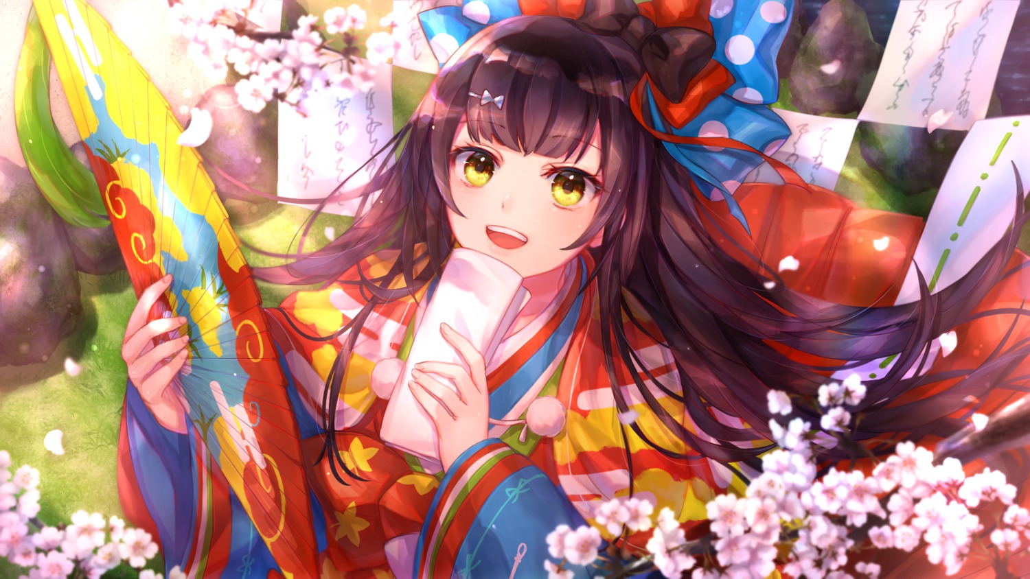 fate/grand_order, japanese_clothes, minazuki_utciha, sei_shounagon_(fate), wallpaper