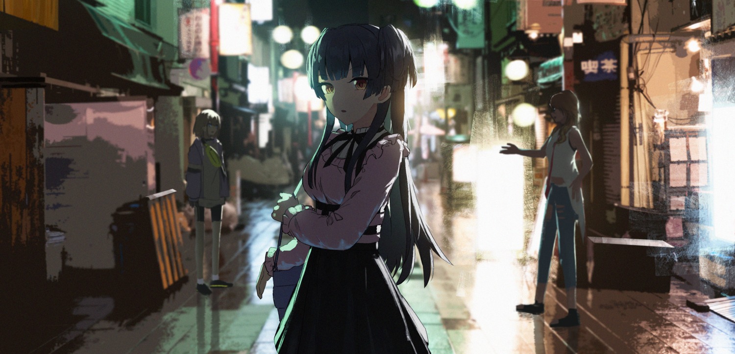 asteroid_ill, bike_shorts, izumi_mei, mayuzumi_fuyuko, serizawa_asahi, the_idolm@ster, the_idolm@ster_shiny_colors