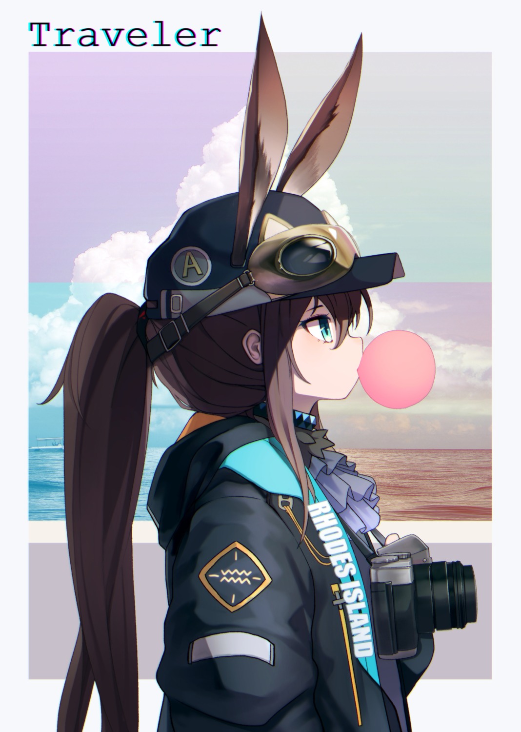amiya_(arknights), animal_ears, arknights, bunny_ears, timitarcat