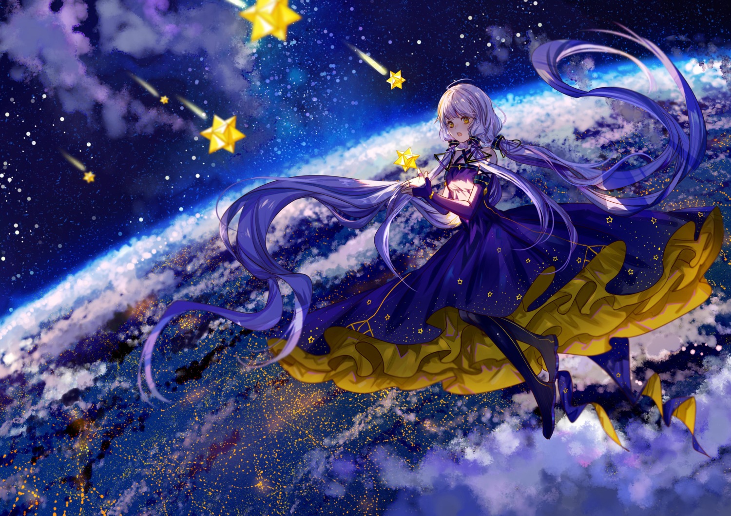 dress, jamjar77, stardust_(vocaloid), vocaloid