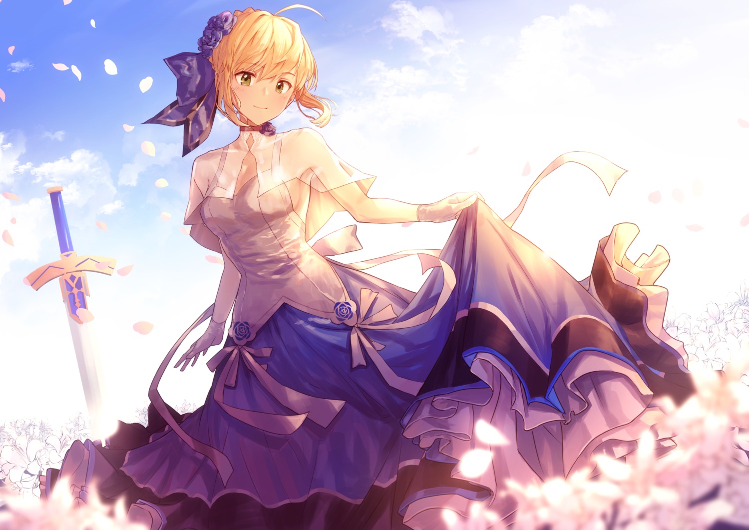 artoria_pendragon_(fate), fate/grand_order, fate/stay_night, nakanishi_tatsuya, see_through, skirt_lift, sword