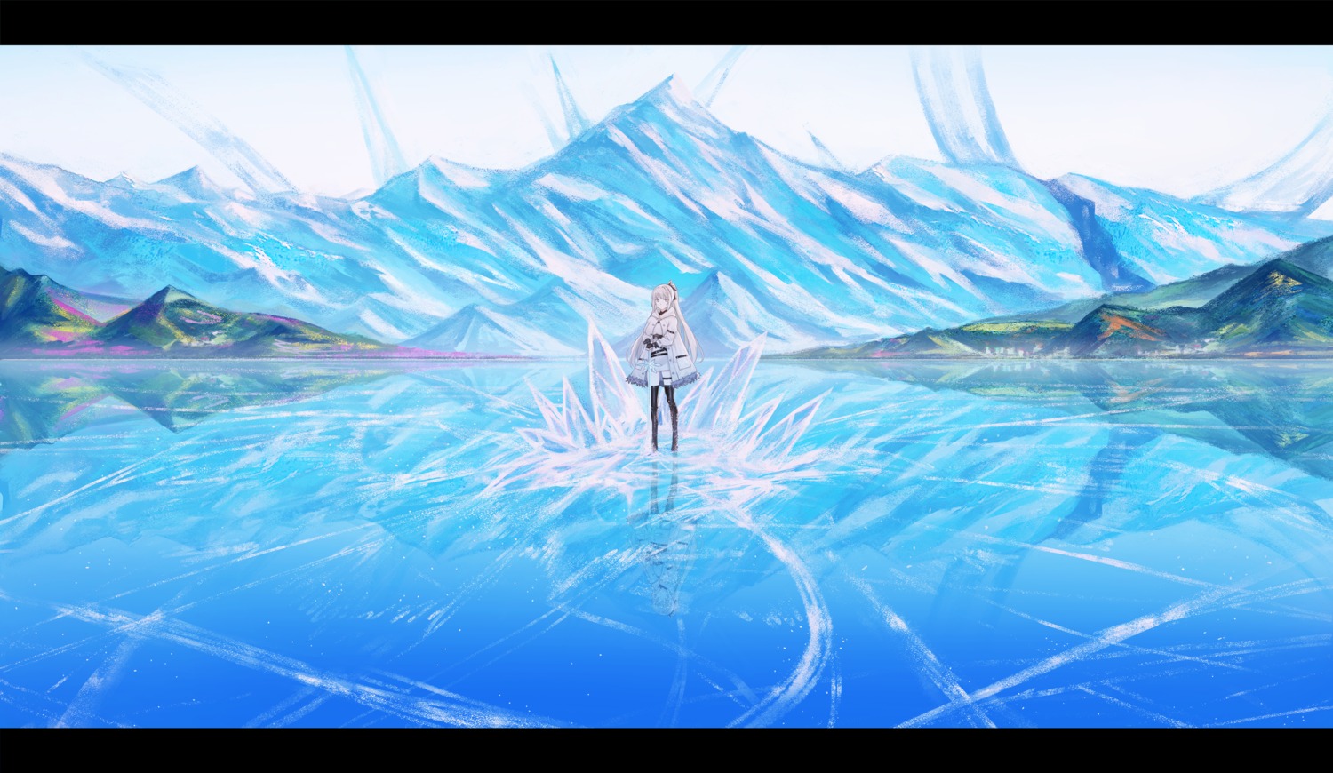 aer7o, garter, landscape, thighhighs