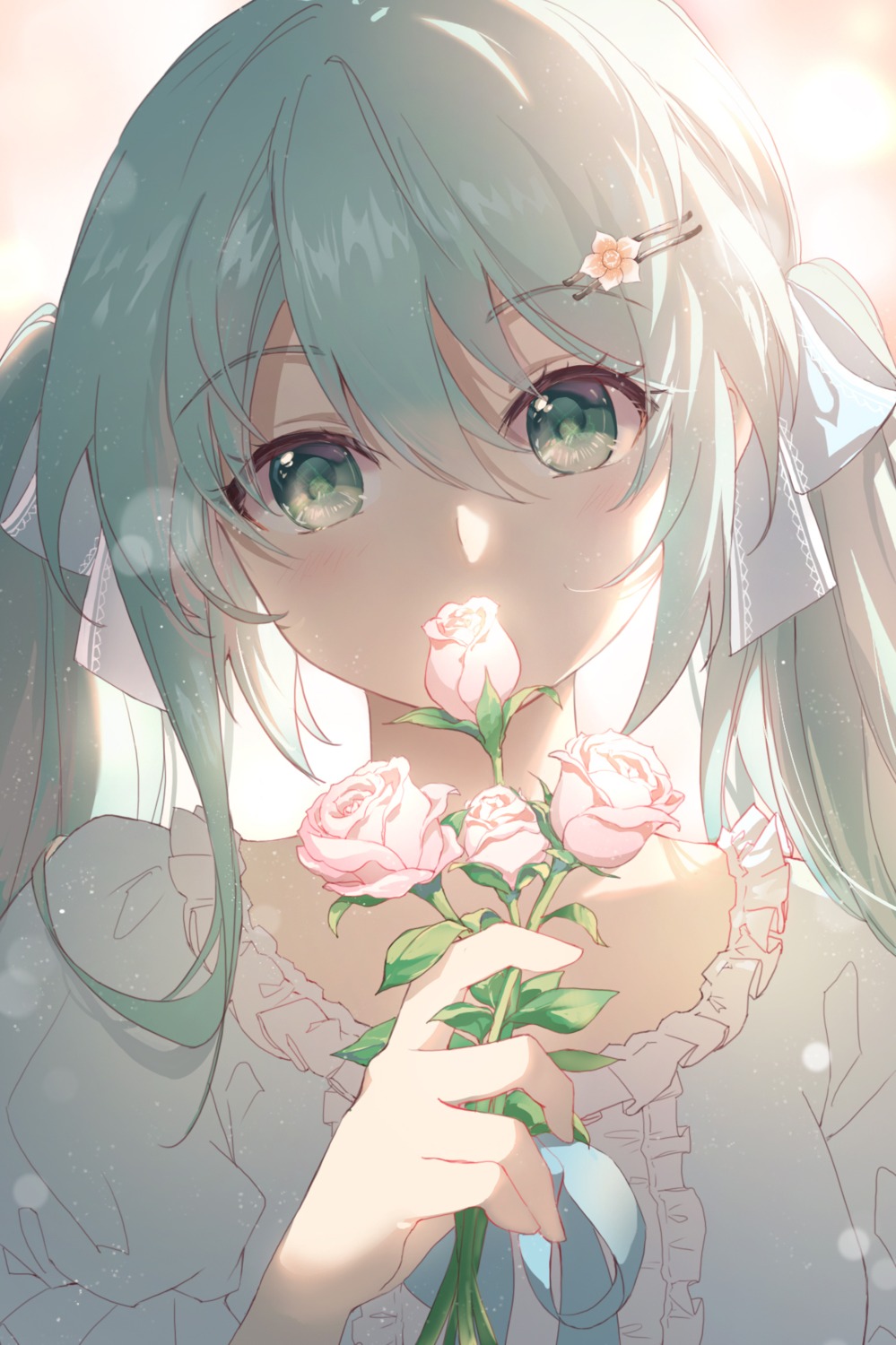 hatsune_miku, shangguan_feiying, vocaloid