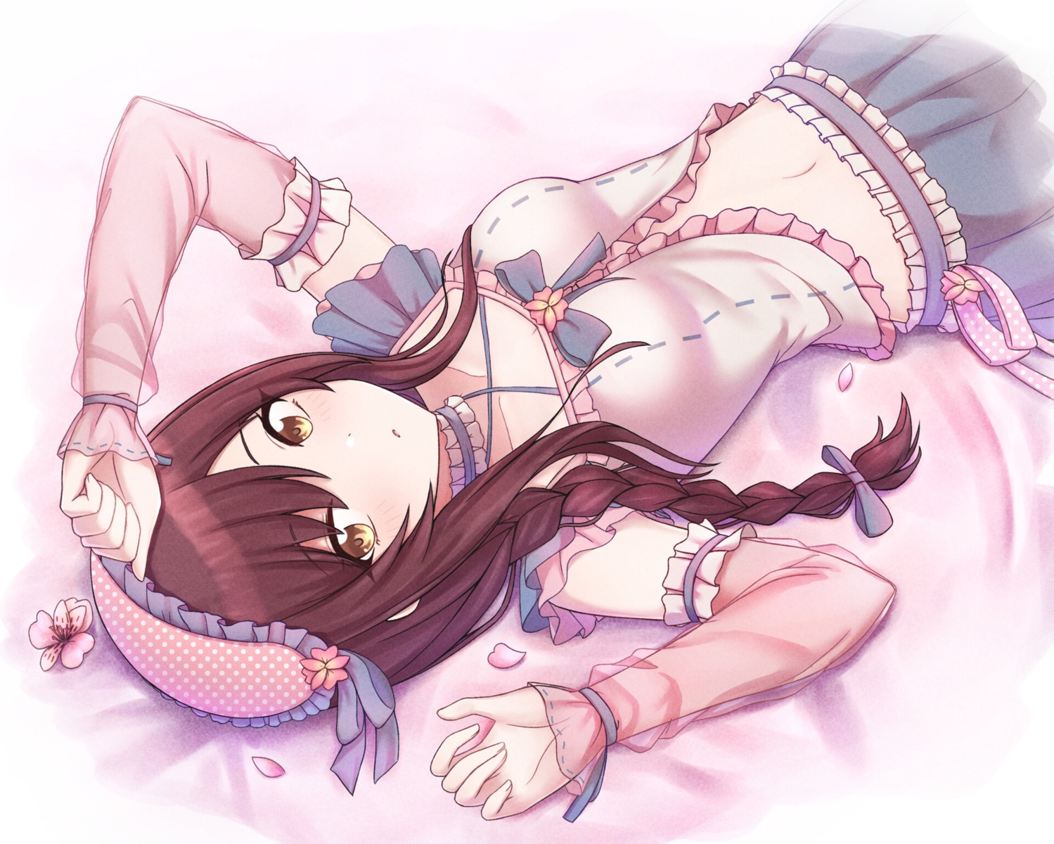 kenken_(keuken), lolita_fashion, oosaki_amana, see_through, the_idolm@ster, the_idolm@ster_shiny_colors