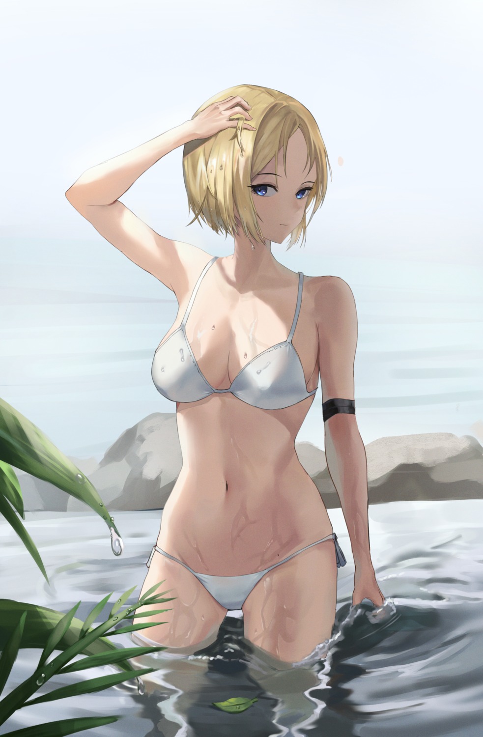 bikini, erect_nipples, ritta_(abmnoworld), swimsuits, wet