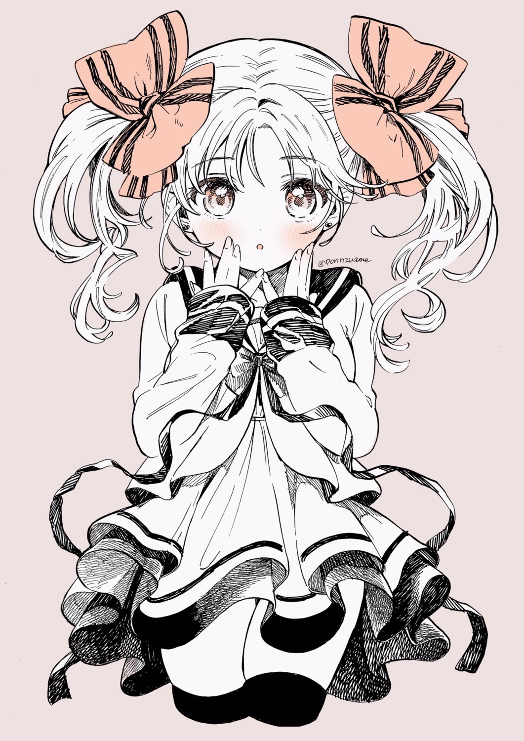 amezawa_koma, seifuku, thighhighs