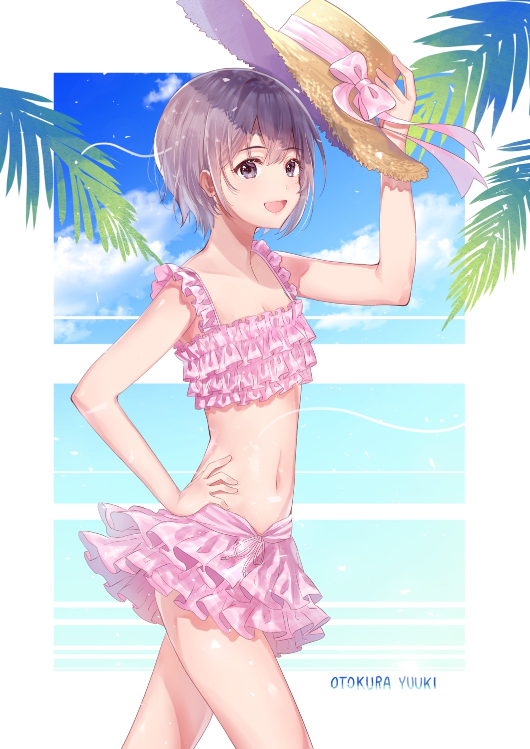 bikini, hachako, otokura_yuuki, swimsuits, the_idolm@ster, the_idolm@ster_cinderella_girls