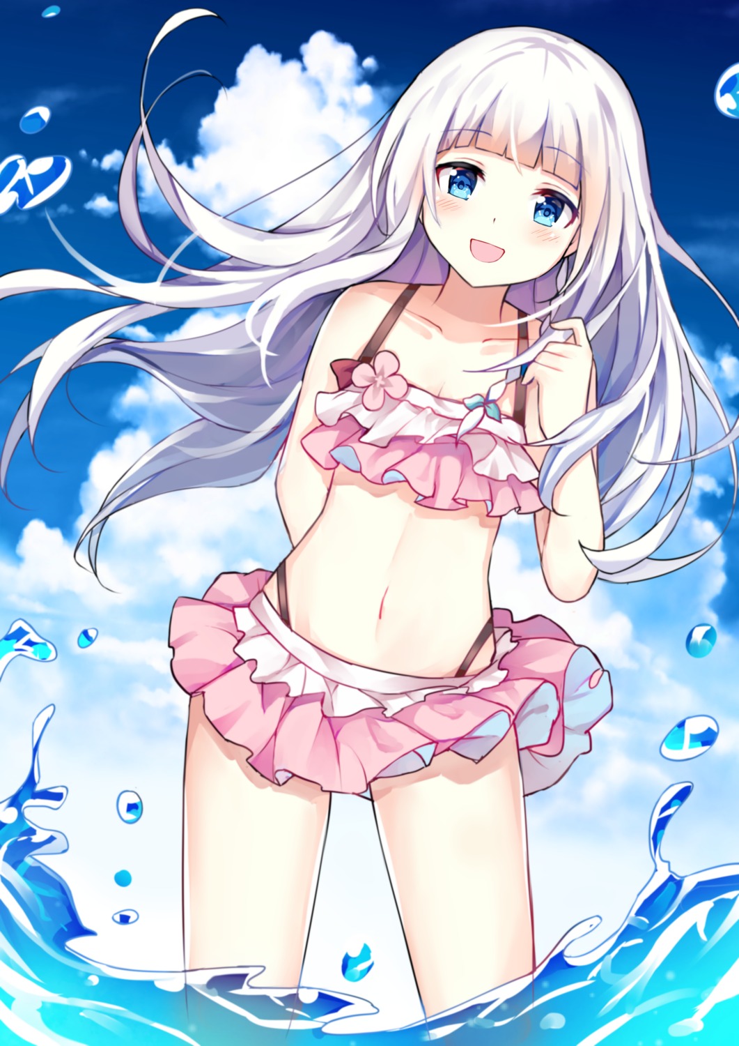 bikini, feng_mao_mc, swimsuits, wet