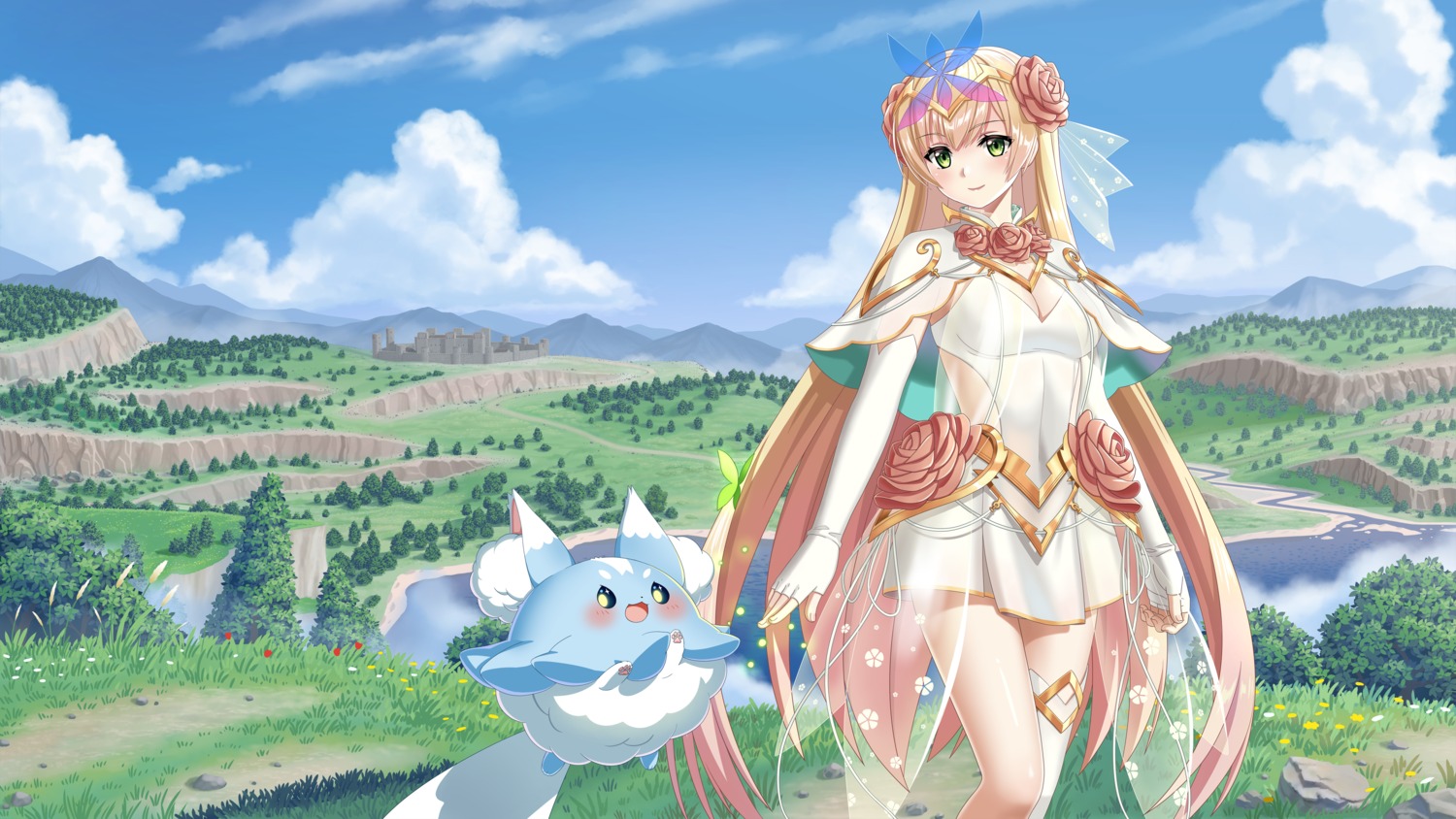 arky, cleavage, danreizer, destina, dress, epic7, see_through, thighhighs