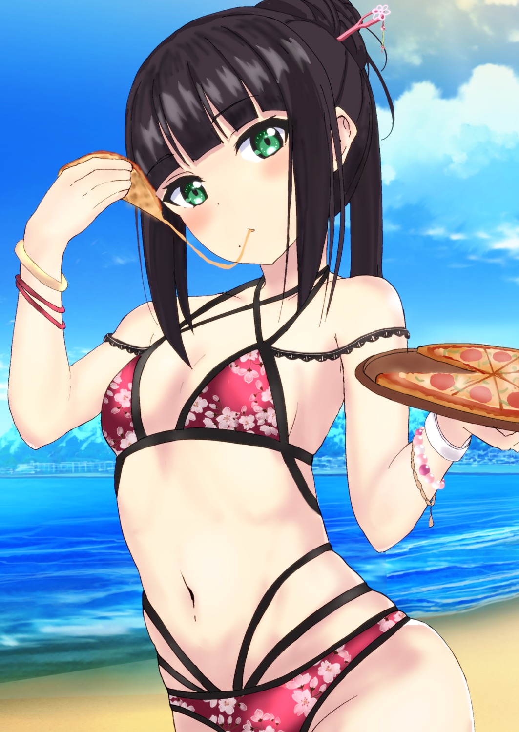 bikini, hems5288, kurosawa_dia, love_live!_(series), love_live!_sunshine!!, swimsuits