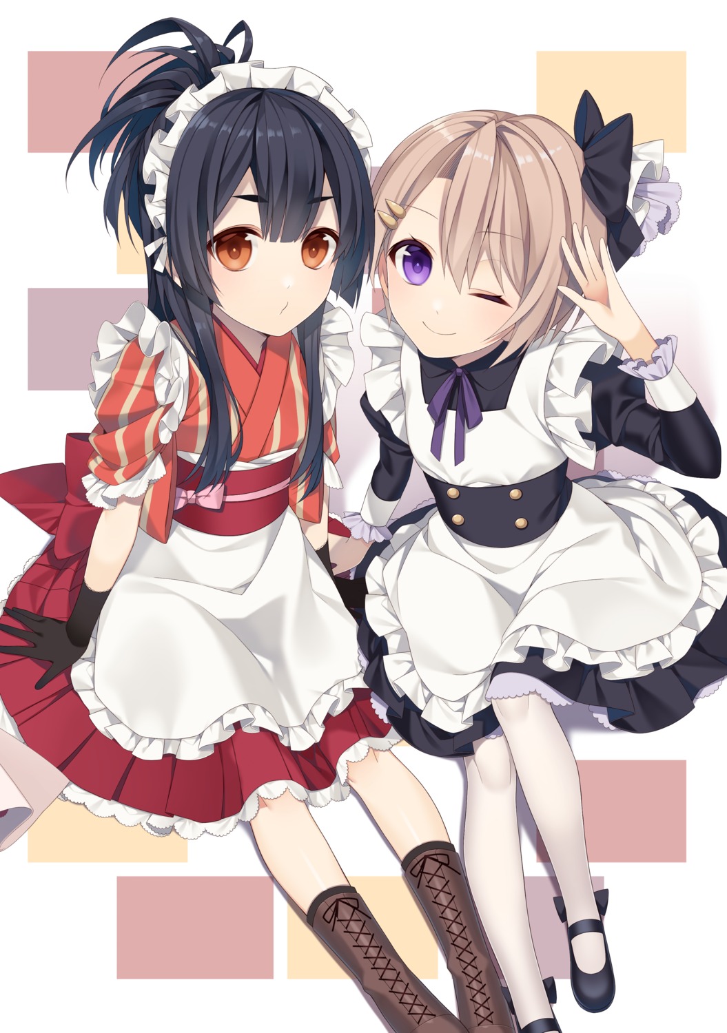 grimms_notes, maid, tsumiki0326, wa_maid