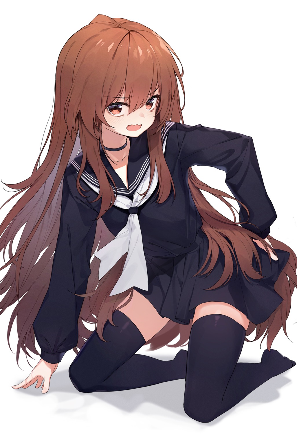 aisaka_taiga, lo-ta, seifuku, thighhighs, toradora!