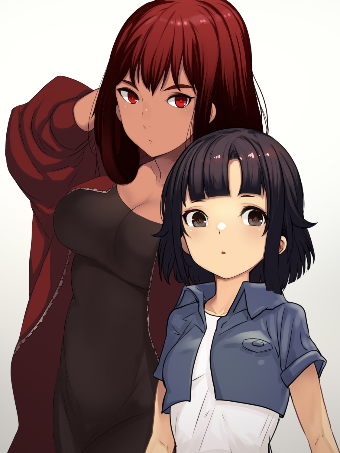 cleavage, dress, ginji74