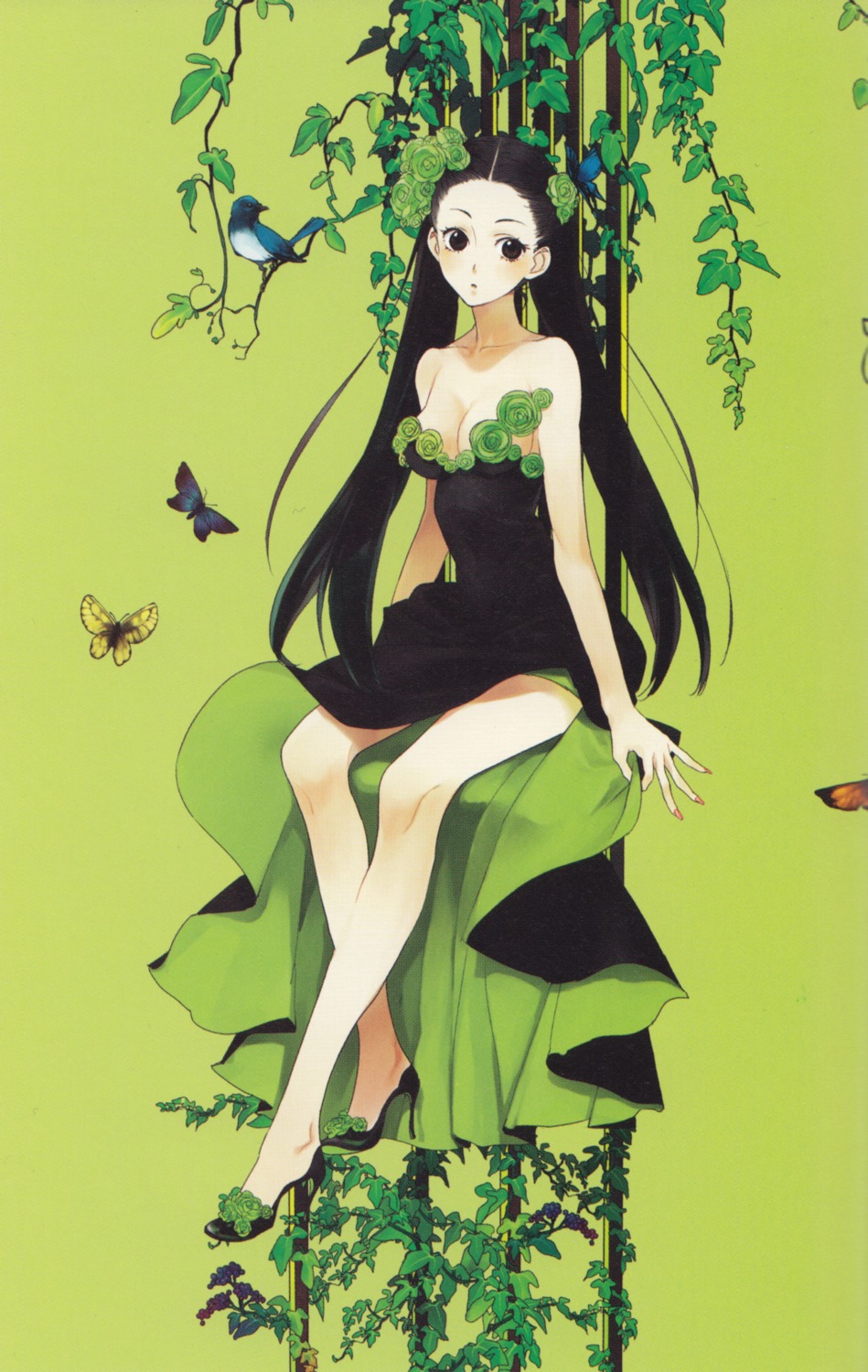 cleavage, dress, ie_(mochi)