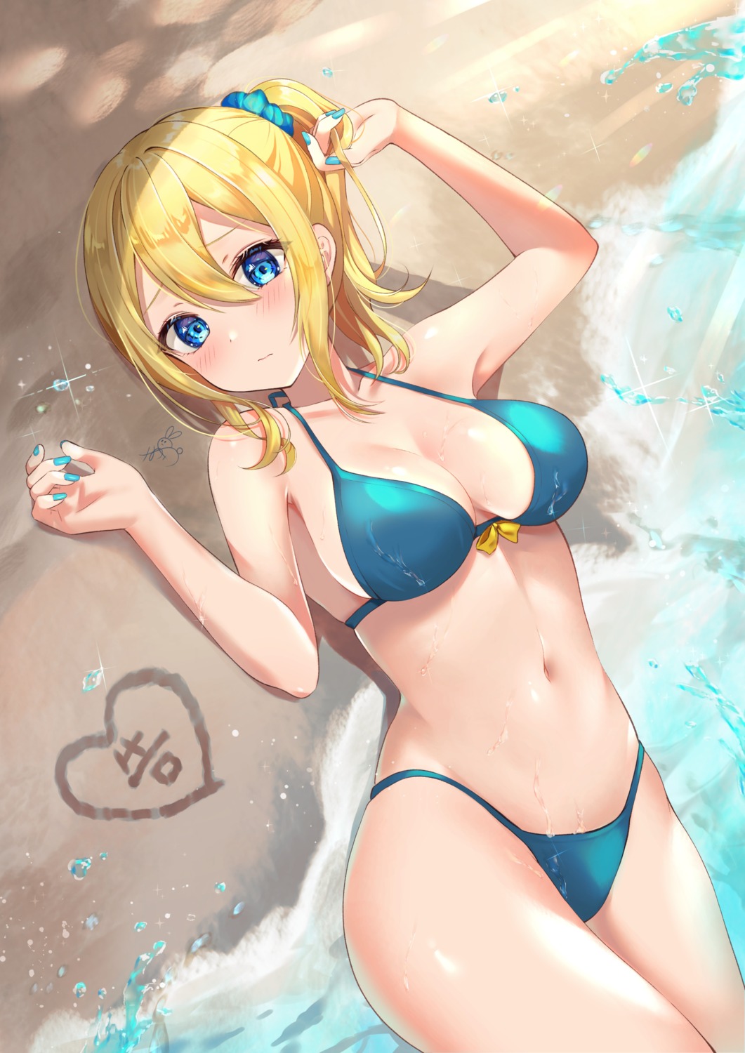 bikini, cleavage, hayasaka_ai, kaguya-sama_wa_kokurasetai_~tensai-tachi_no_renai_zunousen~, mizukanayuki, swimsuits, wet