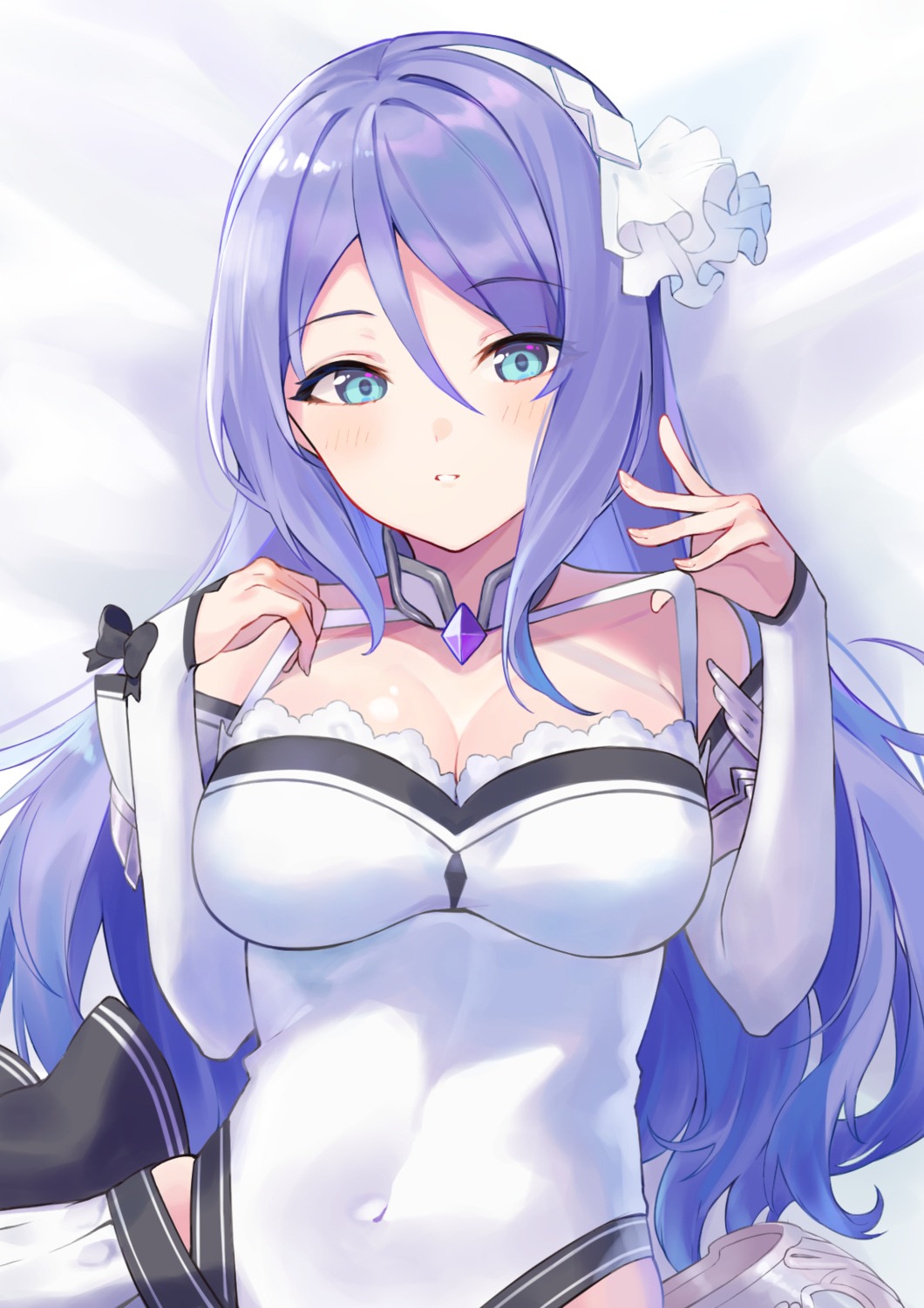 cleavage, hoshino_shizuru, princess_connect!, princess_connect!_re:dive, shimon_(31426784)