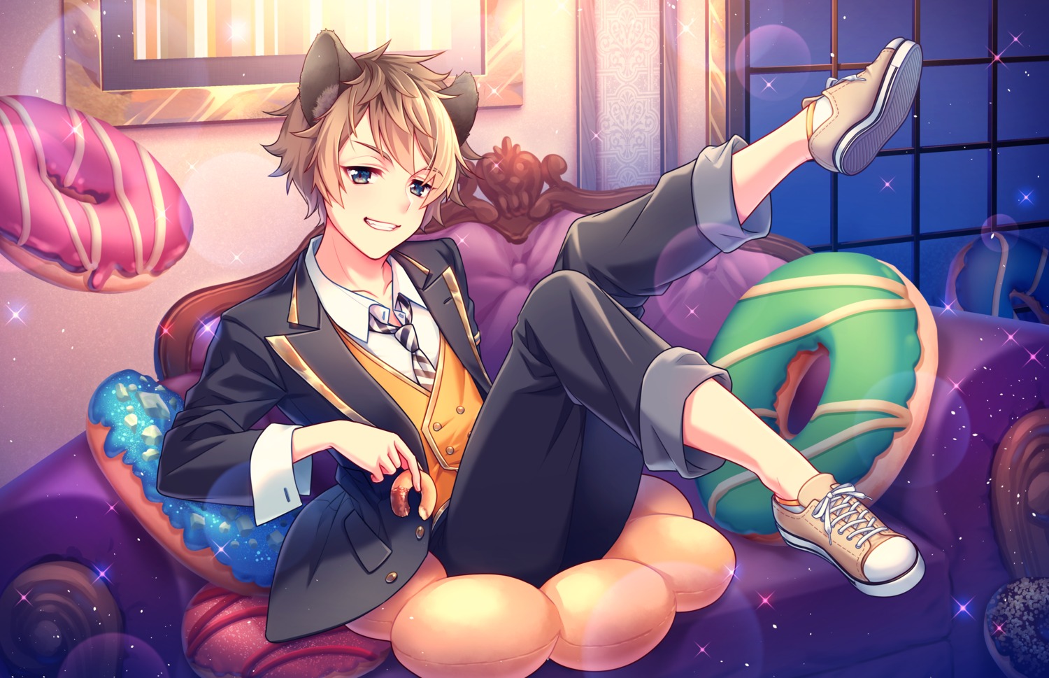 animal_ears, asaka_momore, male, seifuku