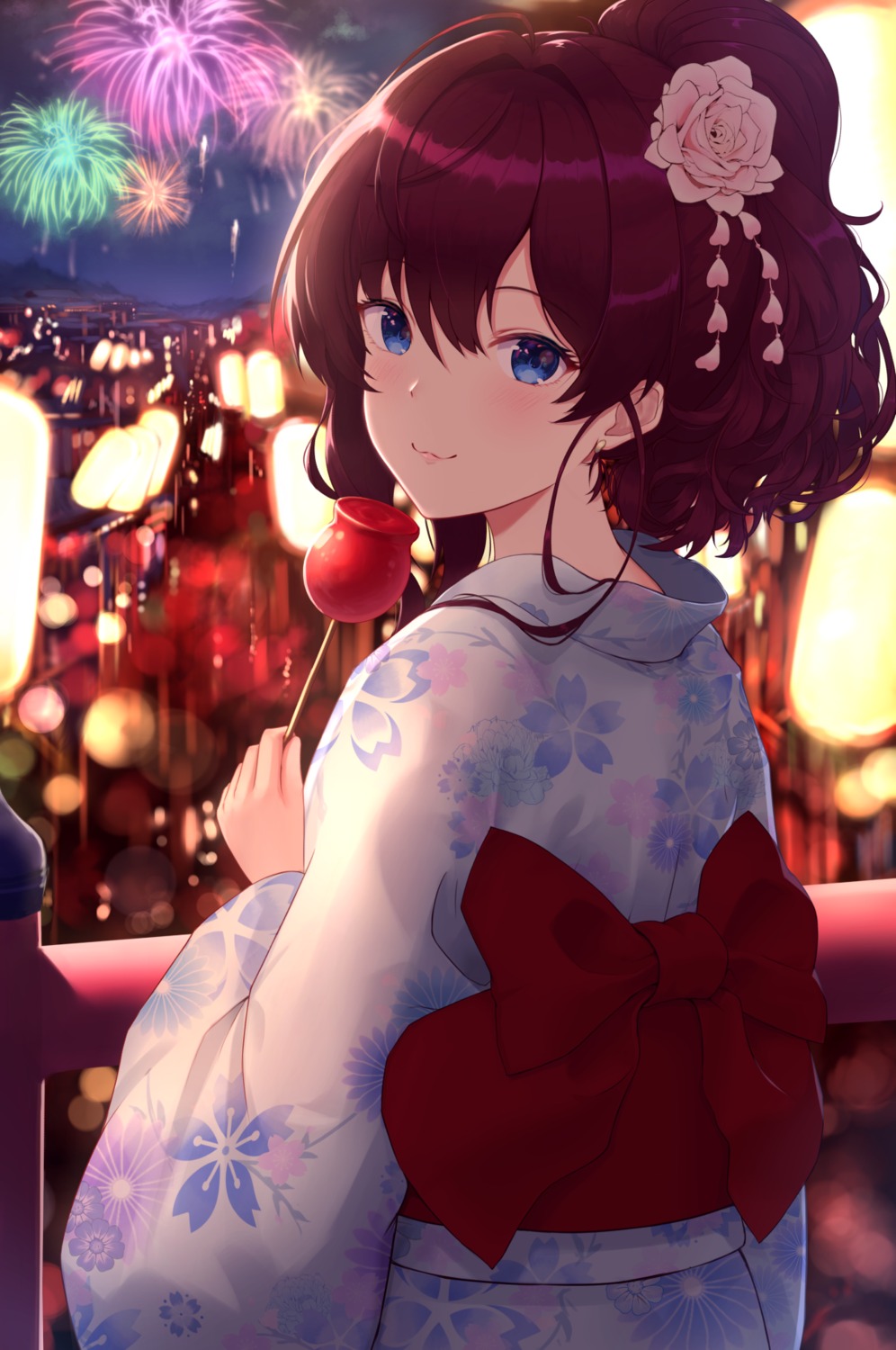 ichinose_shiki, maitake_(maitake1234), the_idolm@ster, the_idolm@ster_cinderella_girls, yukata