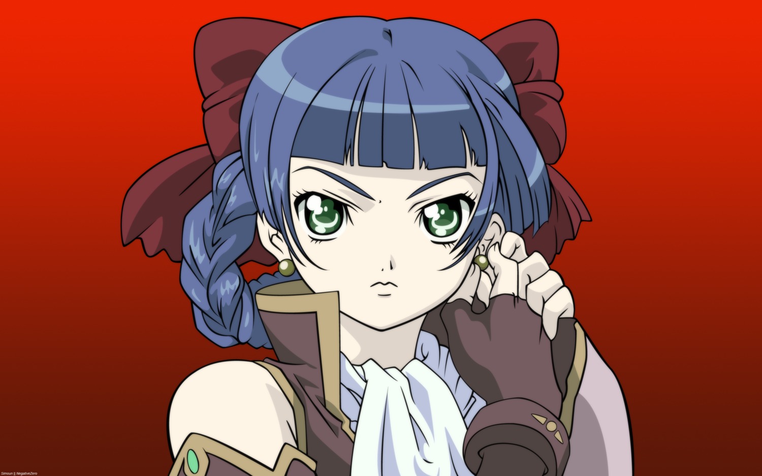mamiina, simoun, vector_trace, wallpaper