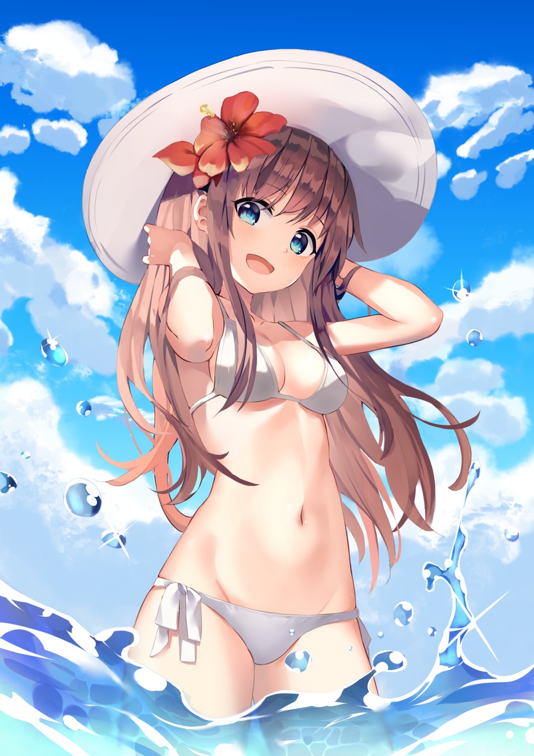 bikini, hwanhee, swimsuits, wet
