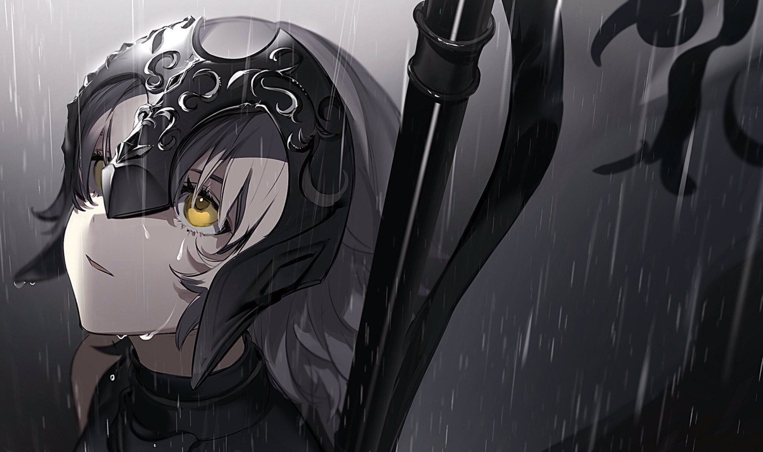 fate/grand_order, hoojiro, jeanne_d'arc, jeanne_d'arc_alter_(fate), wet