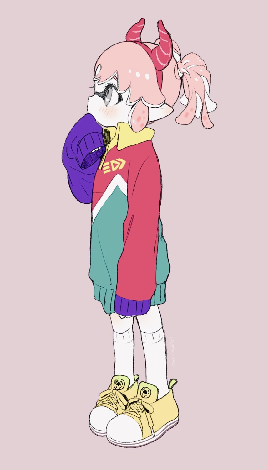 amezawa_koma, horns, pointy_ears, splatoon