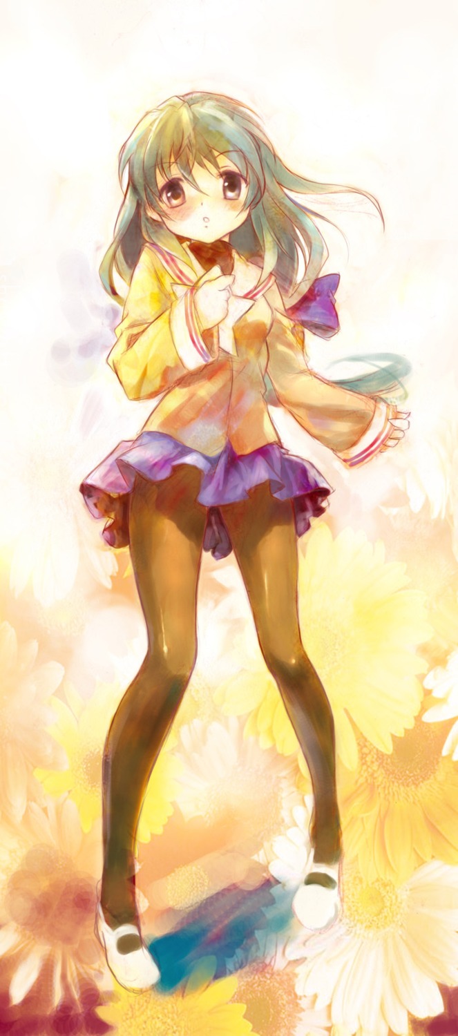 clannad, ibuki_fuuko, ldld2, pantyhose, seifuku