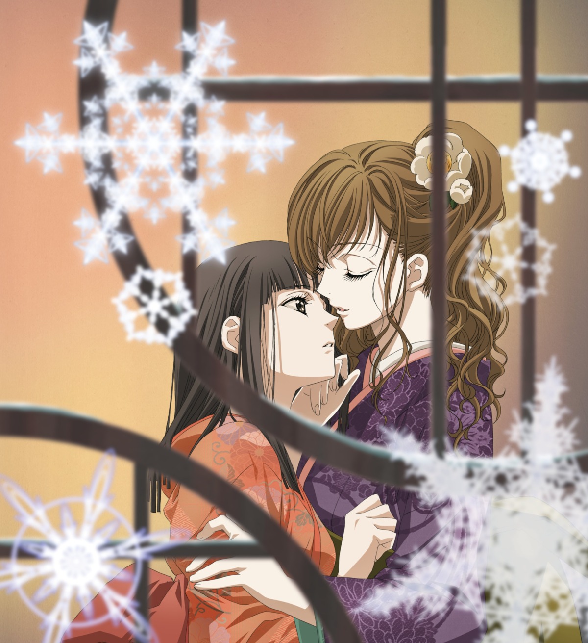 kimono, maria-sama_ga_miteru, nakajima_atsuko, nijou_noriko, toudou_shimako, yuri