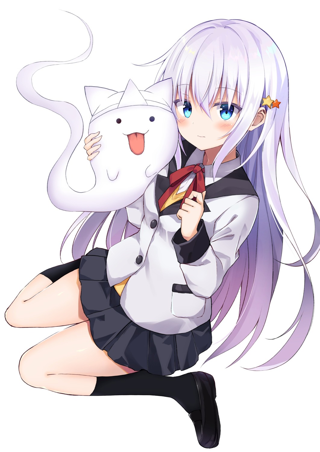 hoshinomiya_kunon, hyurasan, seifuku, sweater