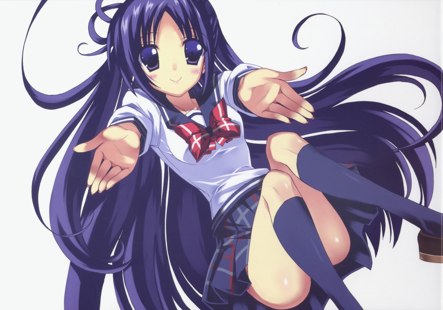 kurio_nene, penguin_musume, seifuku, takahashi_tetsuya