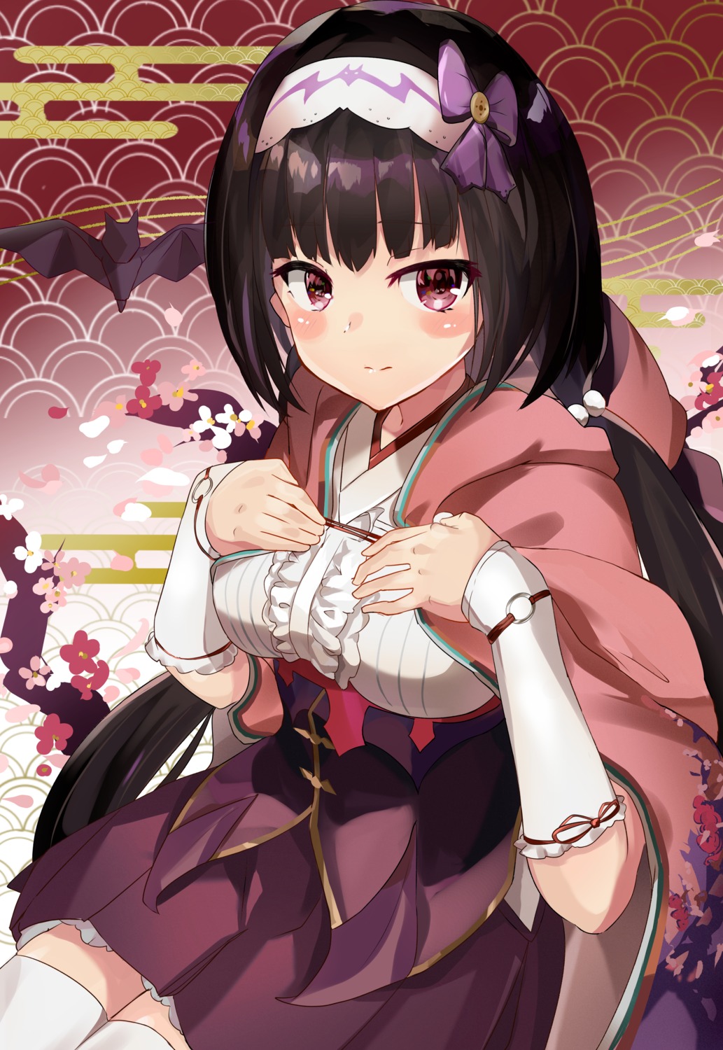 fate/grand_order, osakabehime_(fate), same_(sendai623), thighhighs