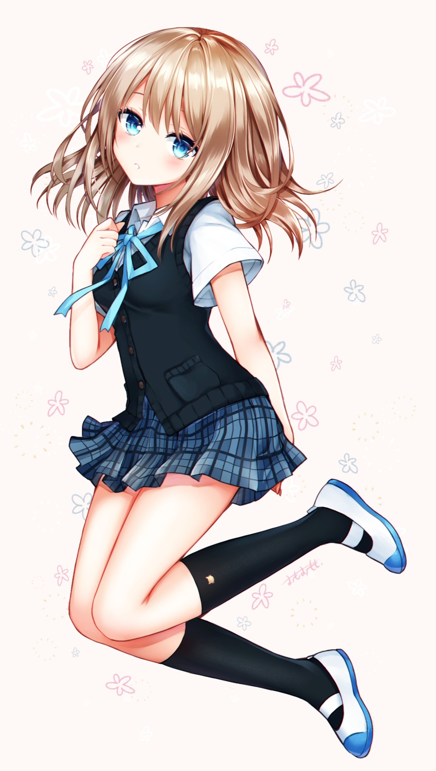 omoomomo, seifuku, sweater