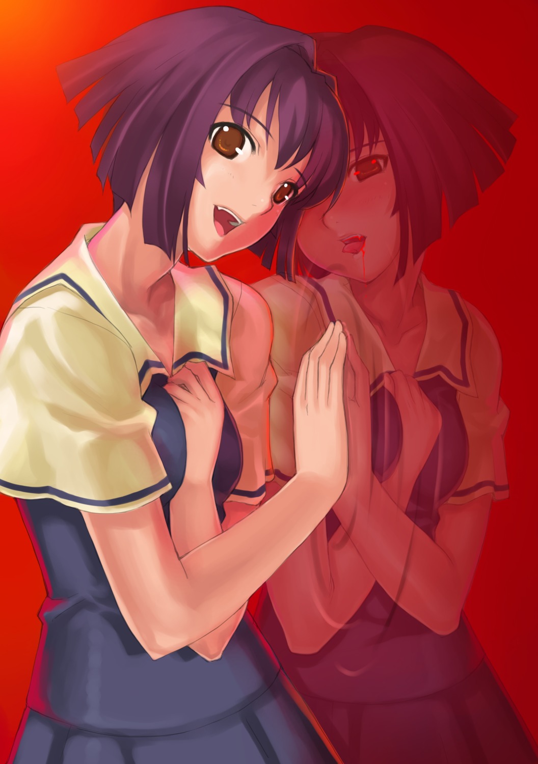 karin, maaka_karin, mikazuki_akira, tri-moon!