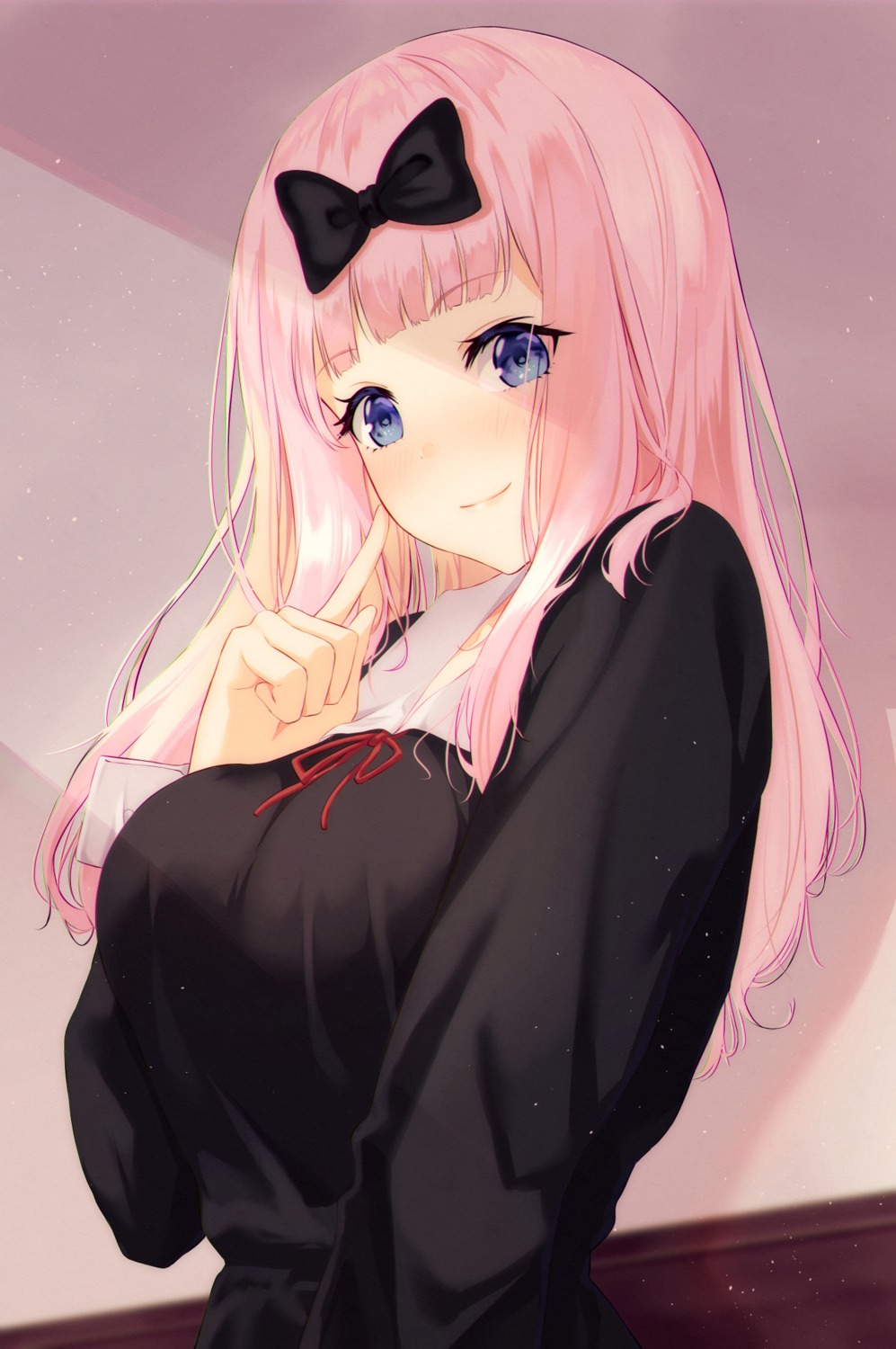 fujiwara_chika, hofumaso, kaguya-sama_wa_kokurasetai_~tensai-tachi_no_renai_zunousen~, seifuku