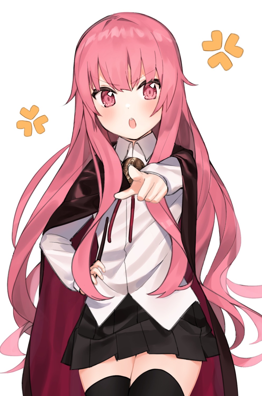 idemitsu, louise_francoise_le_blanc_de_la_valliere, seifuku, thighhighs, zero_no_tsukaima