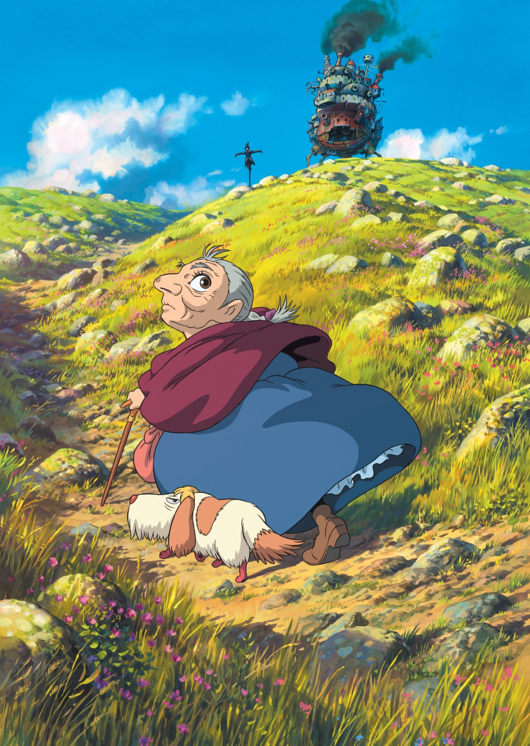 dress, heen, howl_no_ugoku_shiro, kabu, sophie_hatter, studio_ghibli