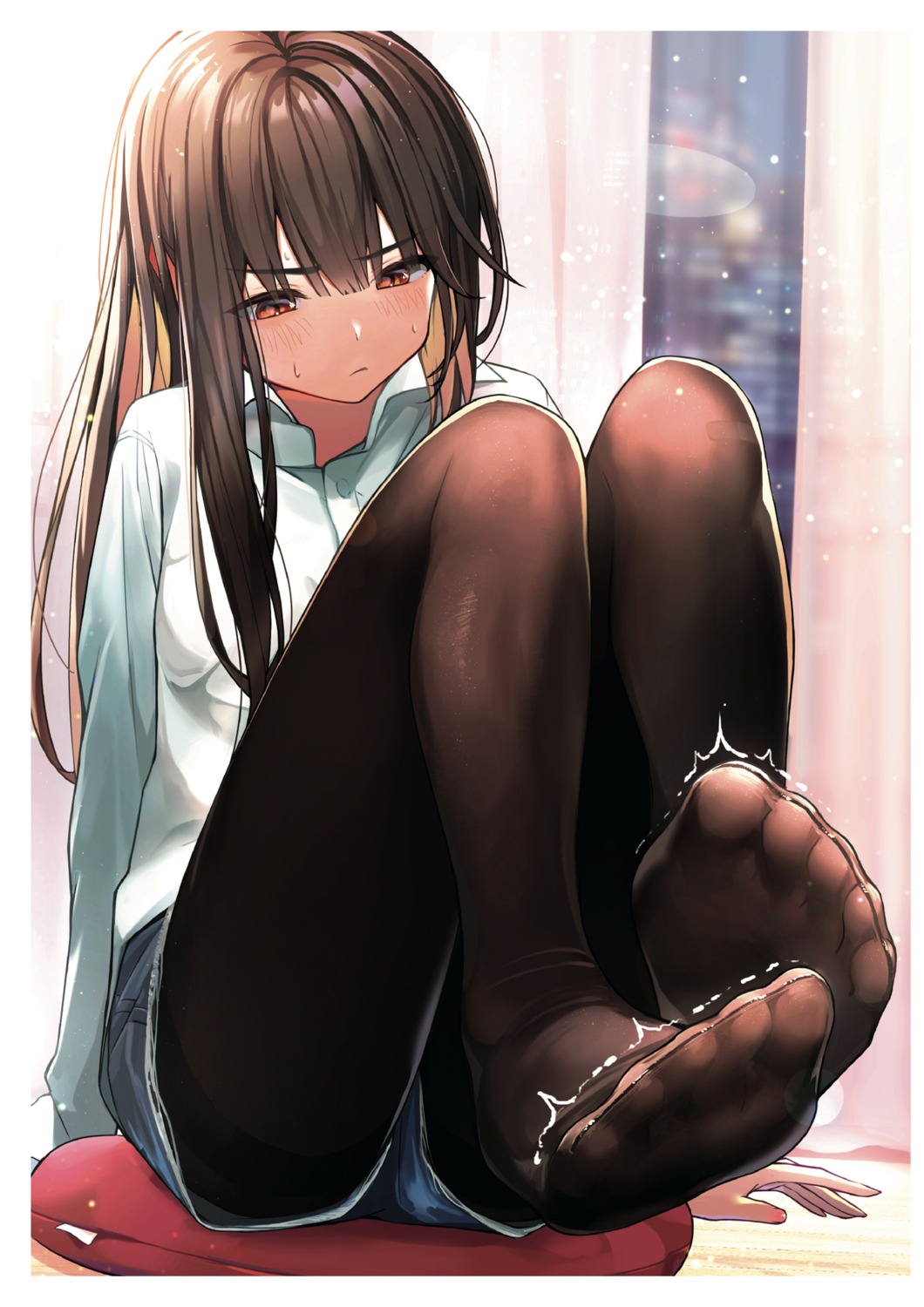 digital_version, feet, kagawa_ichigo, pantyhose