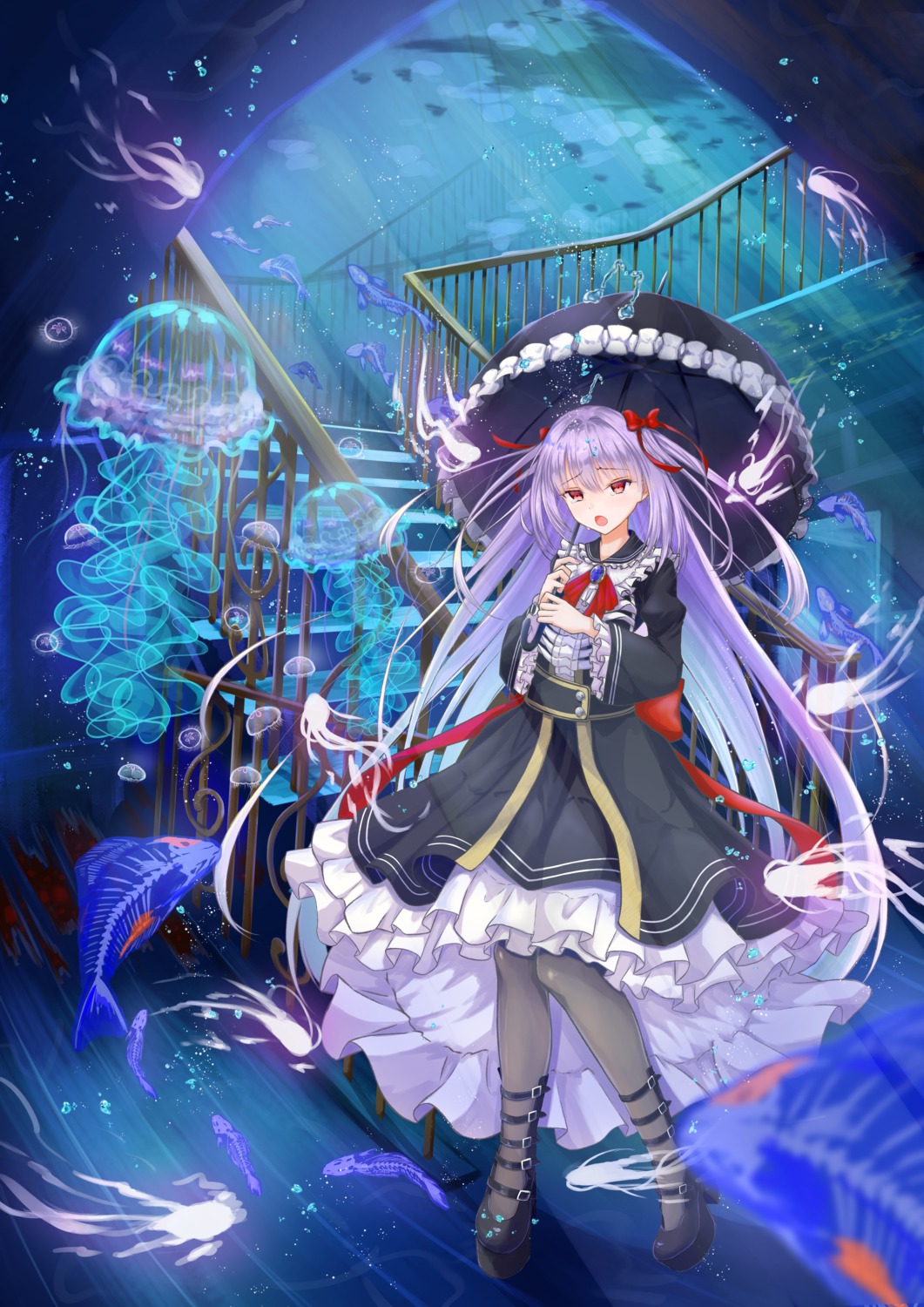 gothic_lolita, heels, lolita_fashion, rgrey00, umbrella