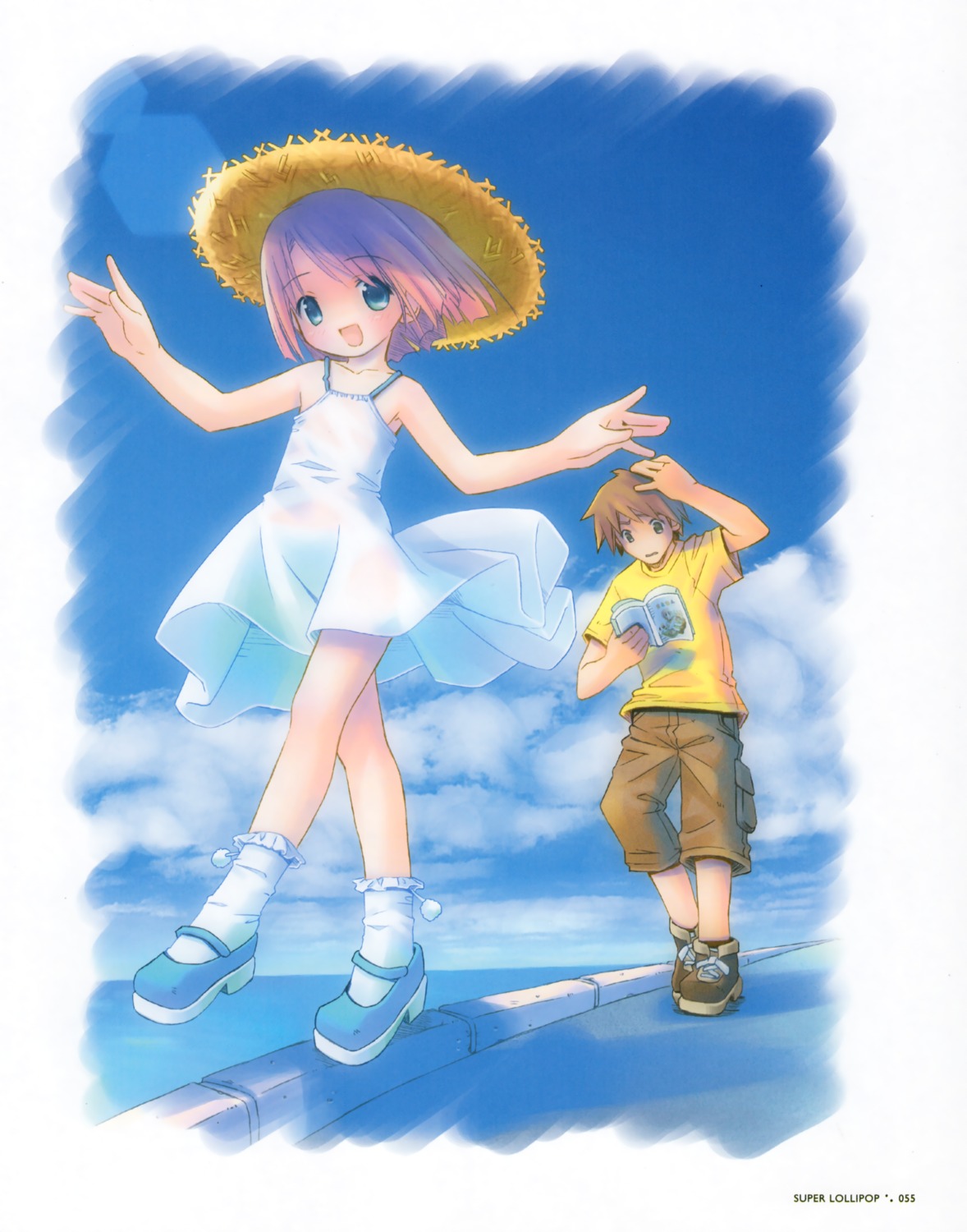 dress, moetan, nijihara_ink, pop, summer_dress, tezuka_nao
