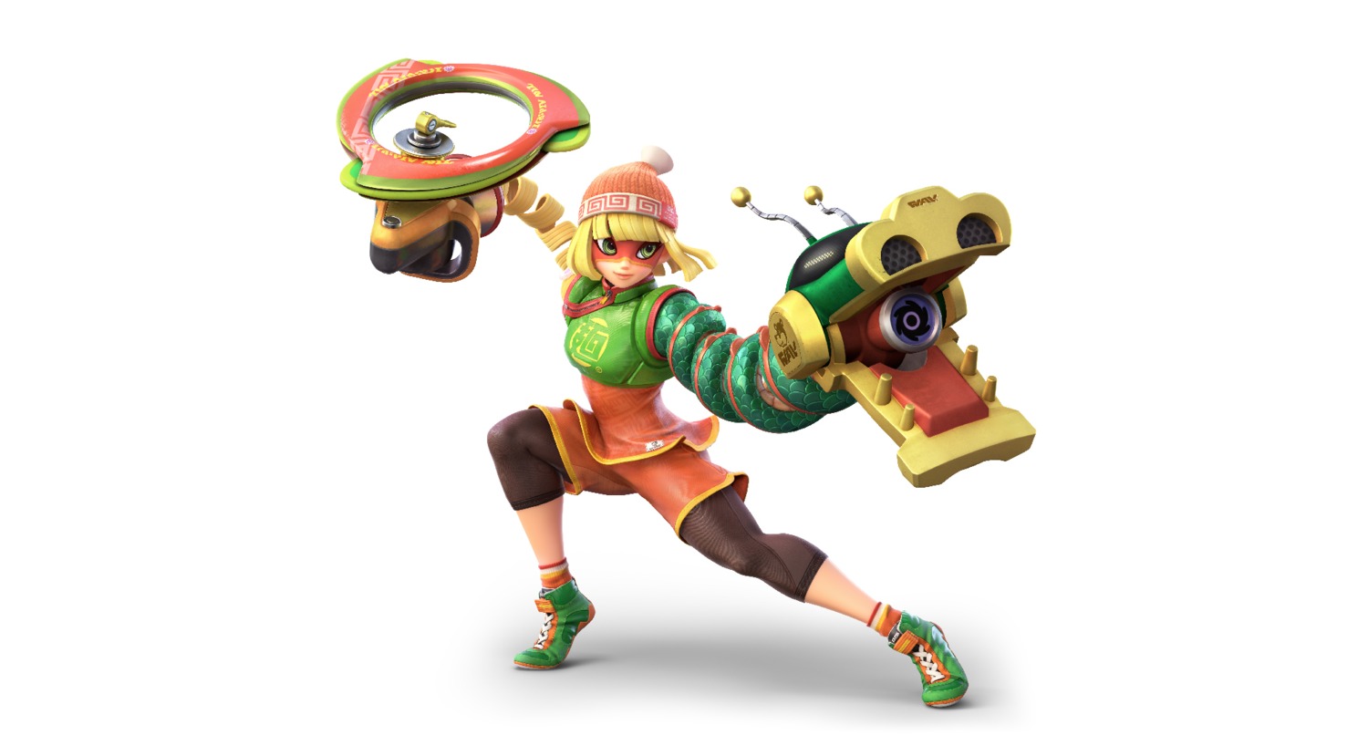 arms, asian_clothes, cg, min_min, nintendo, super_smash_bros., tagme, wallpaper