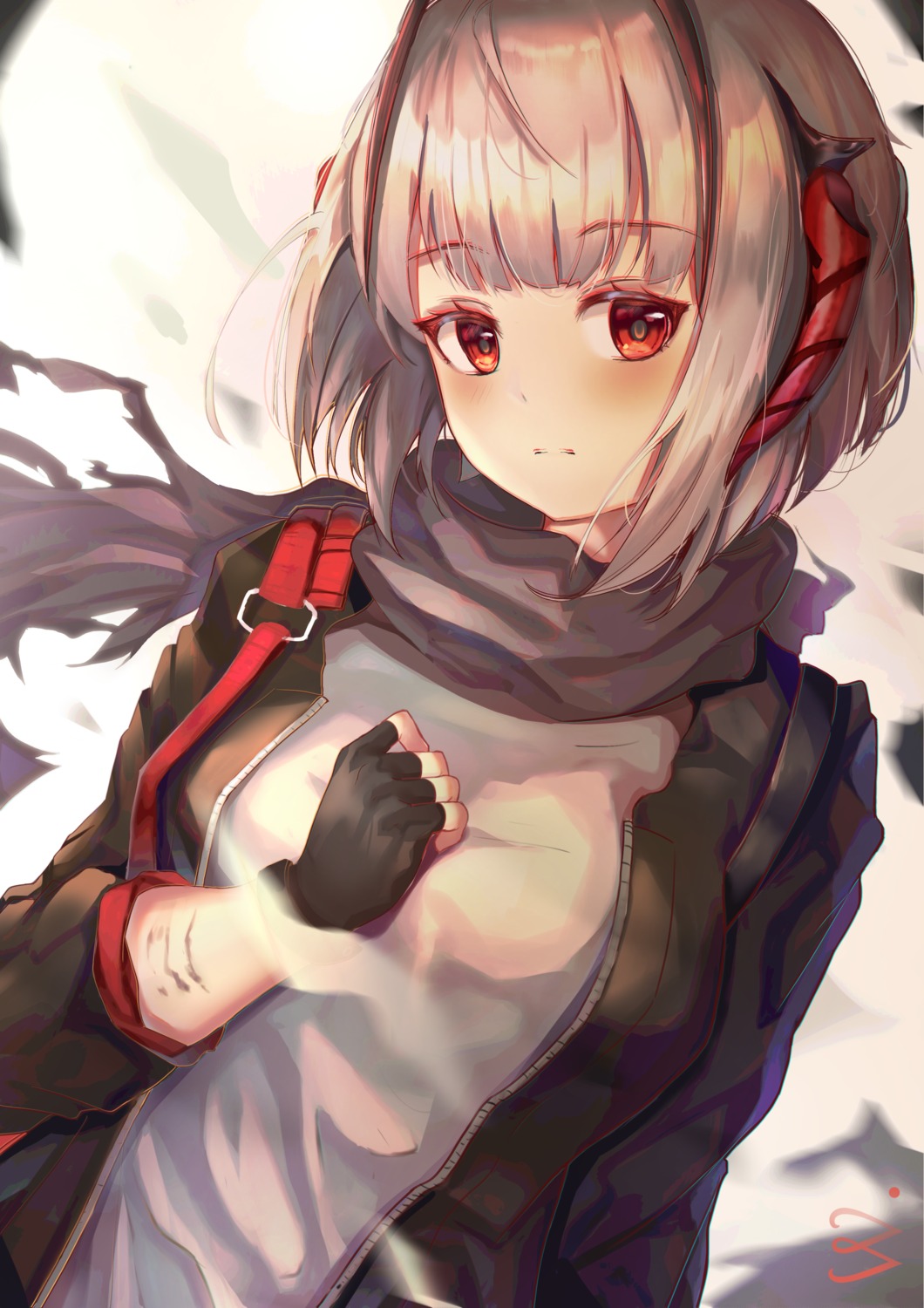 arknights, horns, schuld, w_(arknights)